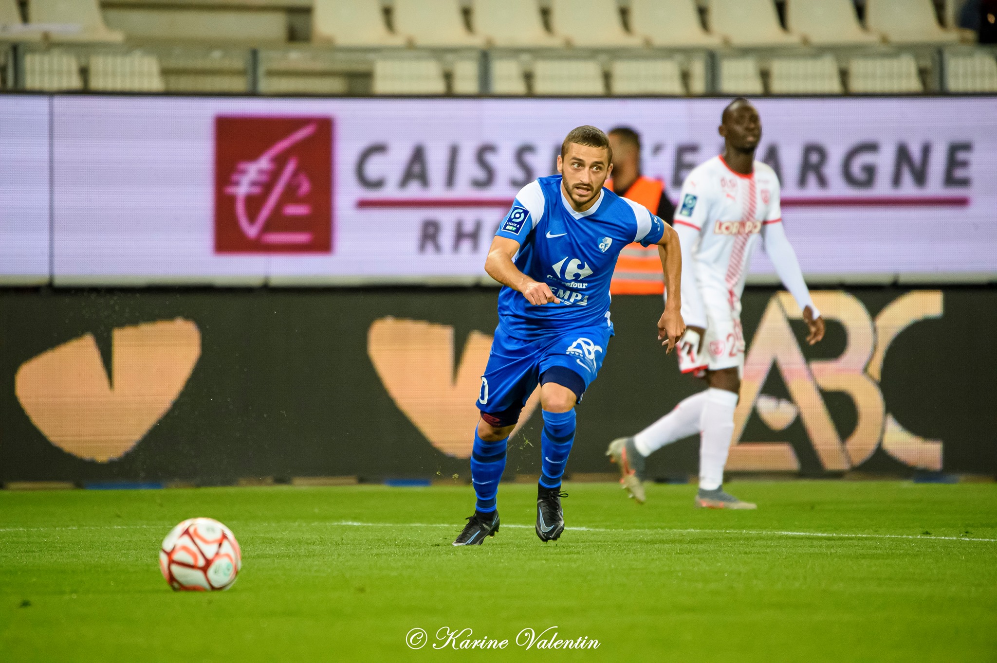 Florian MICHEL -  Grenoble Foot 38 - AS Nancy-Lorraine - Soccer - GF38 vs ASNL (#GF38vsASNL2021sep) Photo by: Karine Valentin | Siuxy Sports 2021-09-21