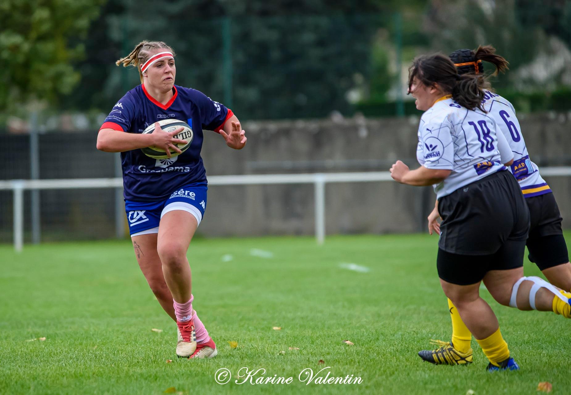  FC Grenoble Rugby - GUC-SMH - Rugby - Grenoble Amazones vs GUC-SMH (#AmazonesVsGUCSMH2021oct) Photo by: Karine Valentin | Siuxy Sports 2021-10-03