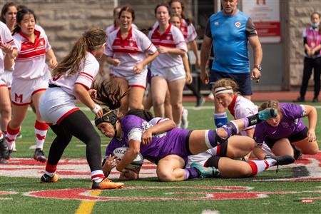RSEQ Rugby Fém - McGill (0) vs (45) Bishop - Reel A1