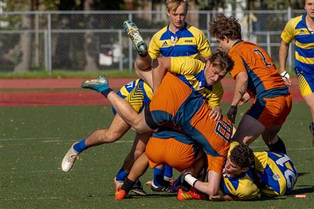 RSEQ - Rugby Masc - André Laurendeau (14) vs (33) John Abbott College - Reel A
