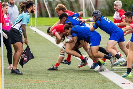 RSEQ Rugby Masc - U. de Montréal (10) vs (34) McGill - Reel A1 - 1er mi-temps