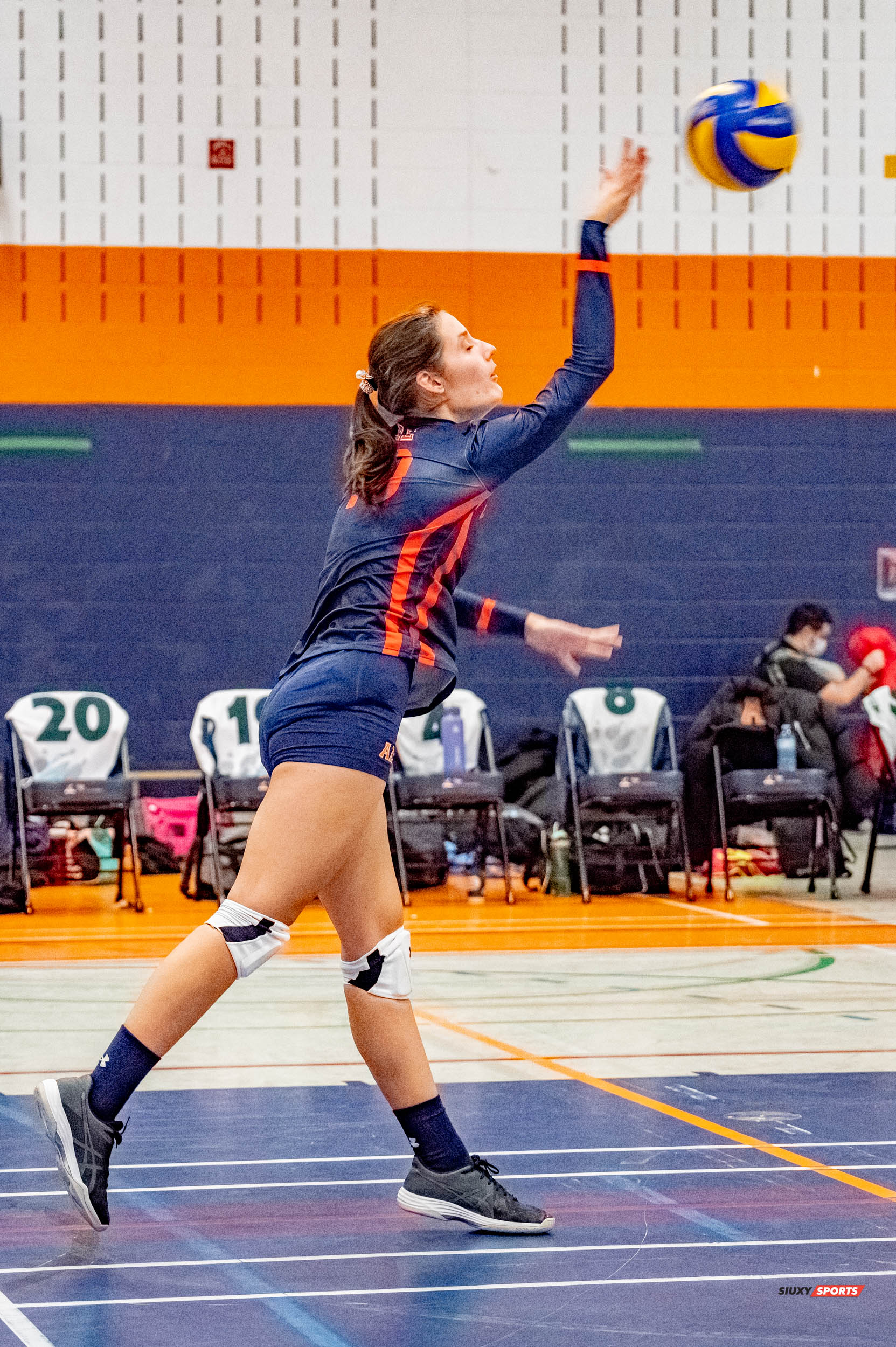 Celya GAGNON -  Cégep André Laurendeau -  - Volleyball -  (#VolleyFemCALvsCMV) Photo by:  | Siuxy Sports 2021-11-22