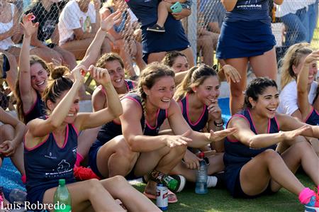 Festejos campeonato 2021 de Hockey - Asociación de Hockey del Oeste