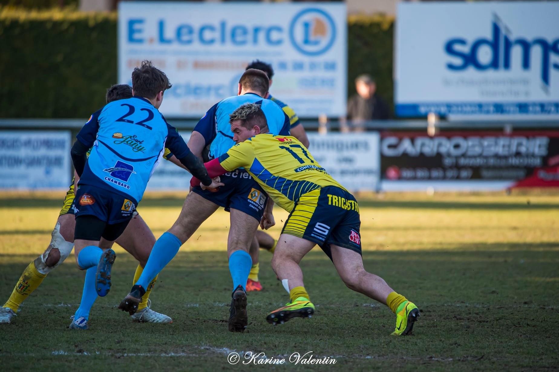  Saint-Marcellin Sports - Rugby Club Tricastin - Rugby - Saint-Marcellin vs Tricastin - Équipe 1 (#SMSvsRCT2022Eq1) Photo by: Karine Valentin | Siuxy Sports 2022-02-13