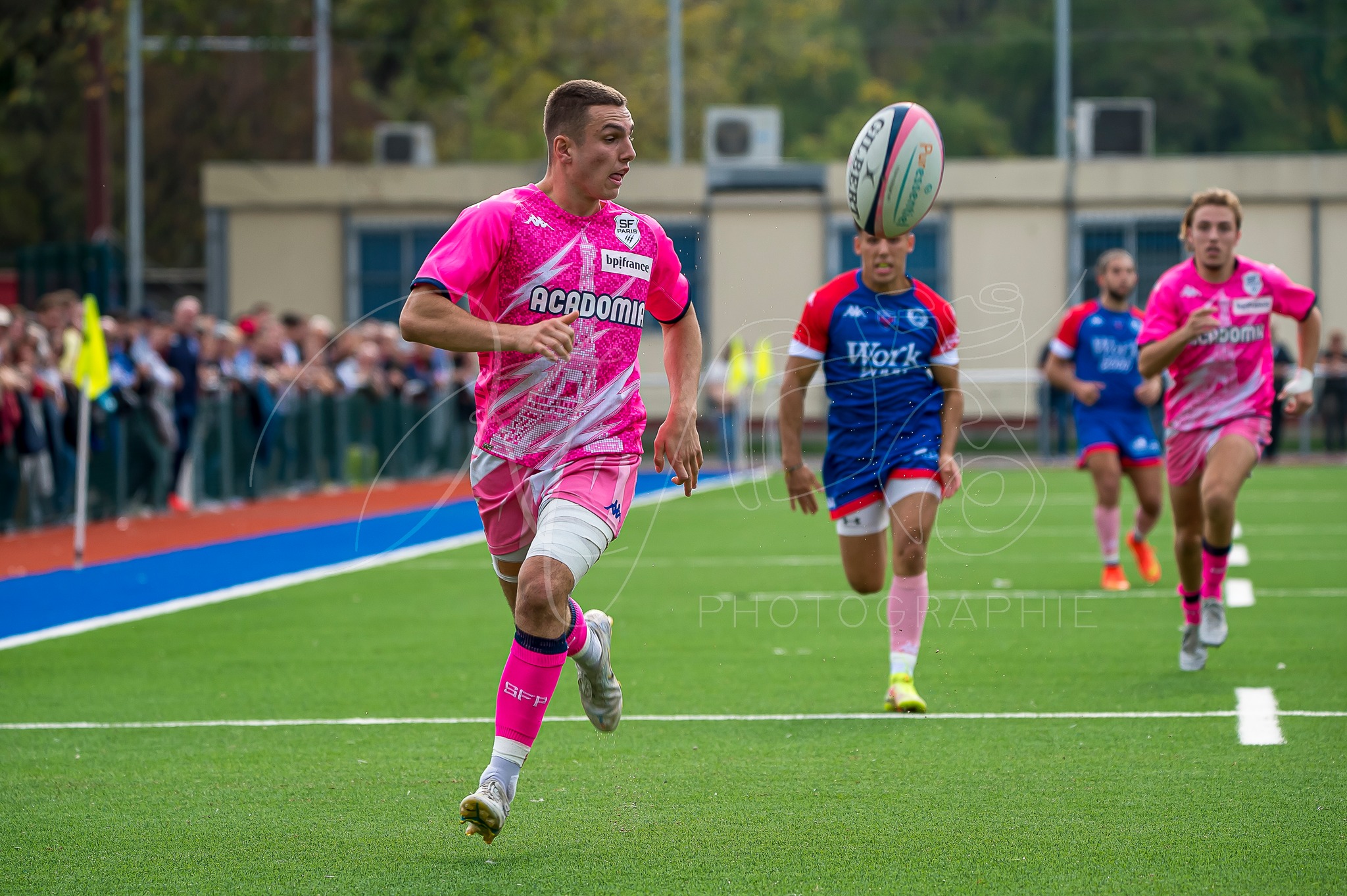  FC Grenoble Rugby - Stade Français - Rugby - Espoirs - FCG (44) vs (17) Stade Français (#FCGSTFespoirs2022) Photo by: Karine Valentin | Siuxy Sports 2022-10-09