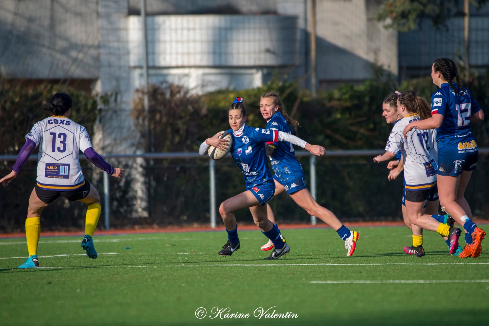 Lison AGRIODOS -  FC Grenoble Rugby - Grenoble Université Club Rugby - Rugby - Grenoble Amazones vs Les Coccinelles du Grenoble Université Club - F1 (#FCGsGUCR2022janF1COXS) Photo by: Karine Valentin | Siuxy Sports 2022-01-30
