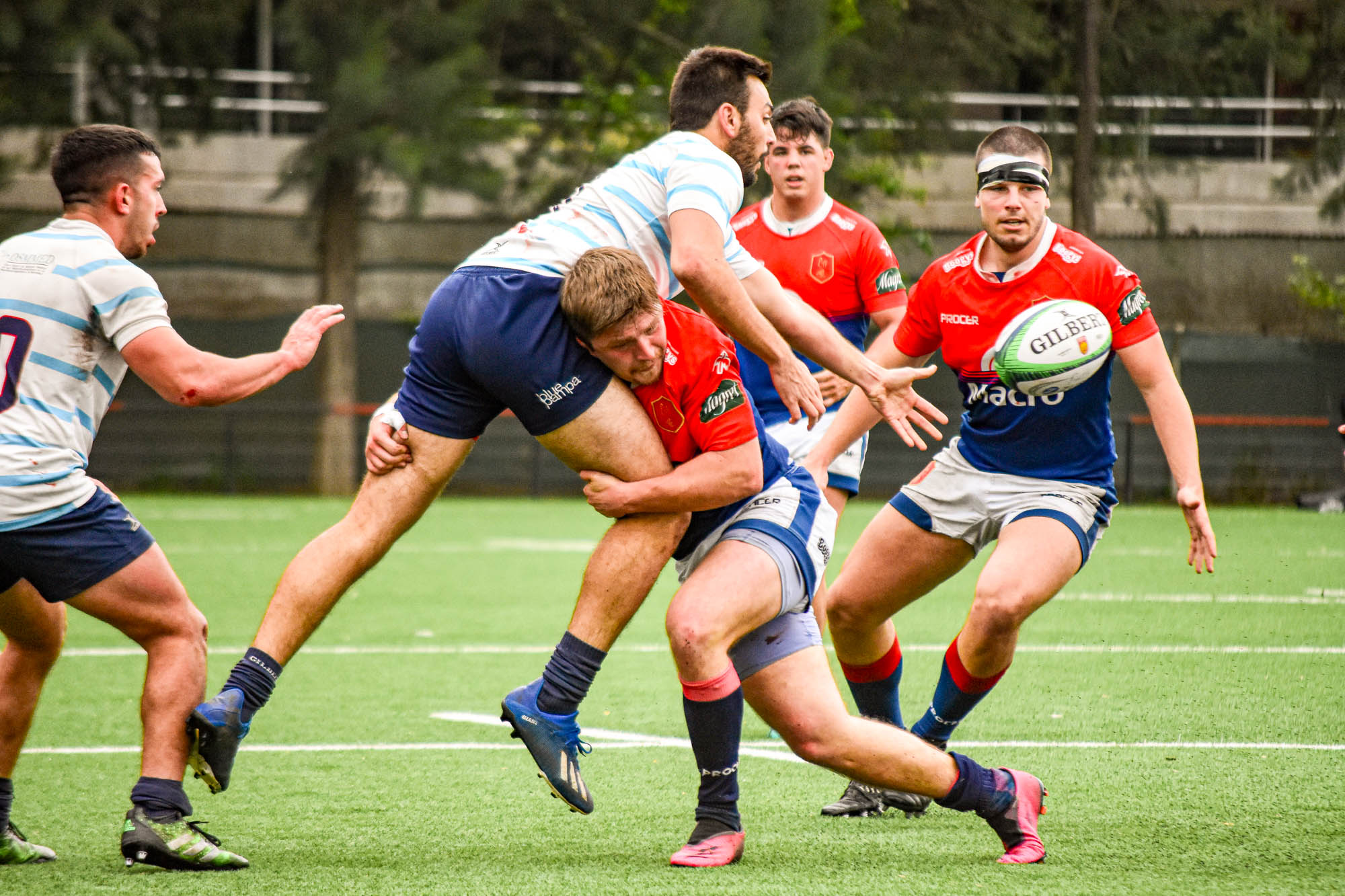 Bautista RIVERA - Francisco VALDEZ -  Asociación Deportiva Francesa - Club Atlético Banco de la Nación Argentina - Rugby -  (#ADFvsCABNA2021) Photo by: Ignacio Pousa | Siuxy Sports 2021-10-02