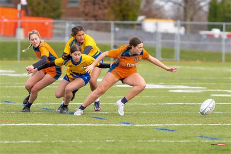 RSEQ - Rugby Fem - John Abbott (55) vs (12) André Laurendeau - Finals - Reel A2