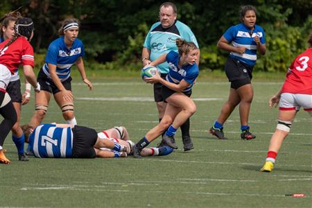 RSEQ Rugby Fem - U. de Montréal (70) vs (3) McGill - Reel A1 - 1er mi-temps