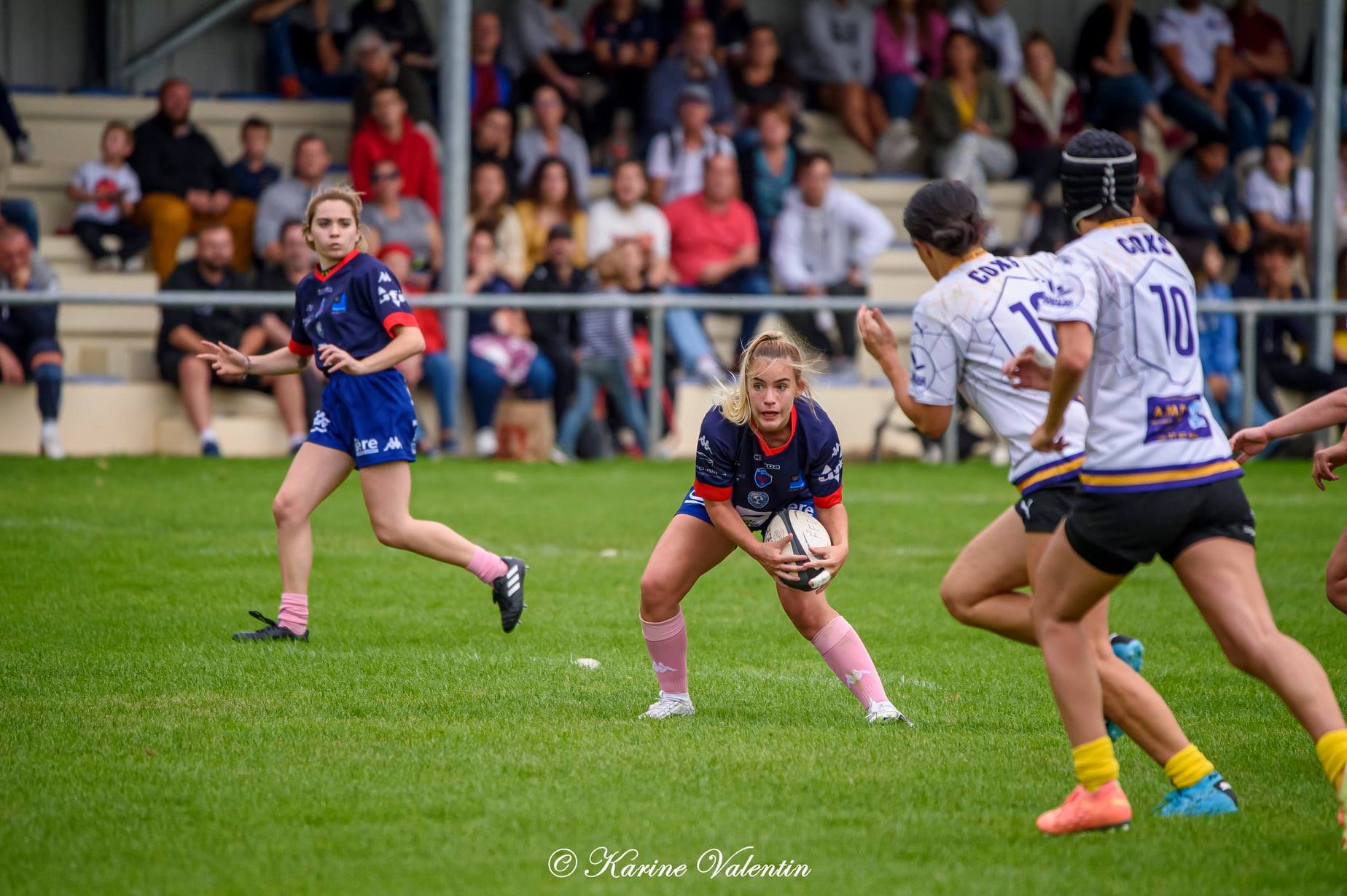 Coraline DURET -  FC Grenoble Rugby - GUC-SMH - Rugby - Grenoble Amazones vs GUC-SMH (#AmazonesVsGUCSMH2021oct) Photo by: Karine Valentin | Siuxy Sports 2021-10-03