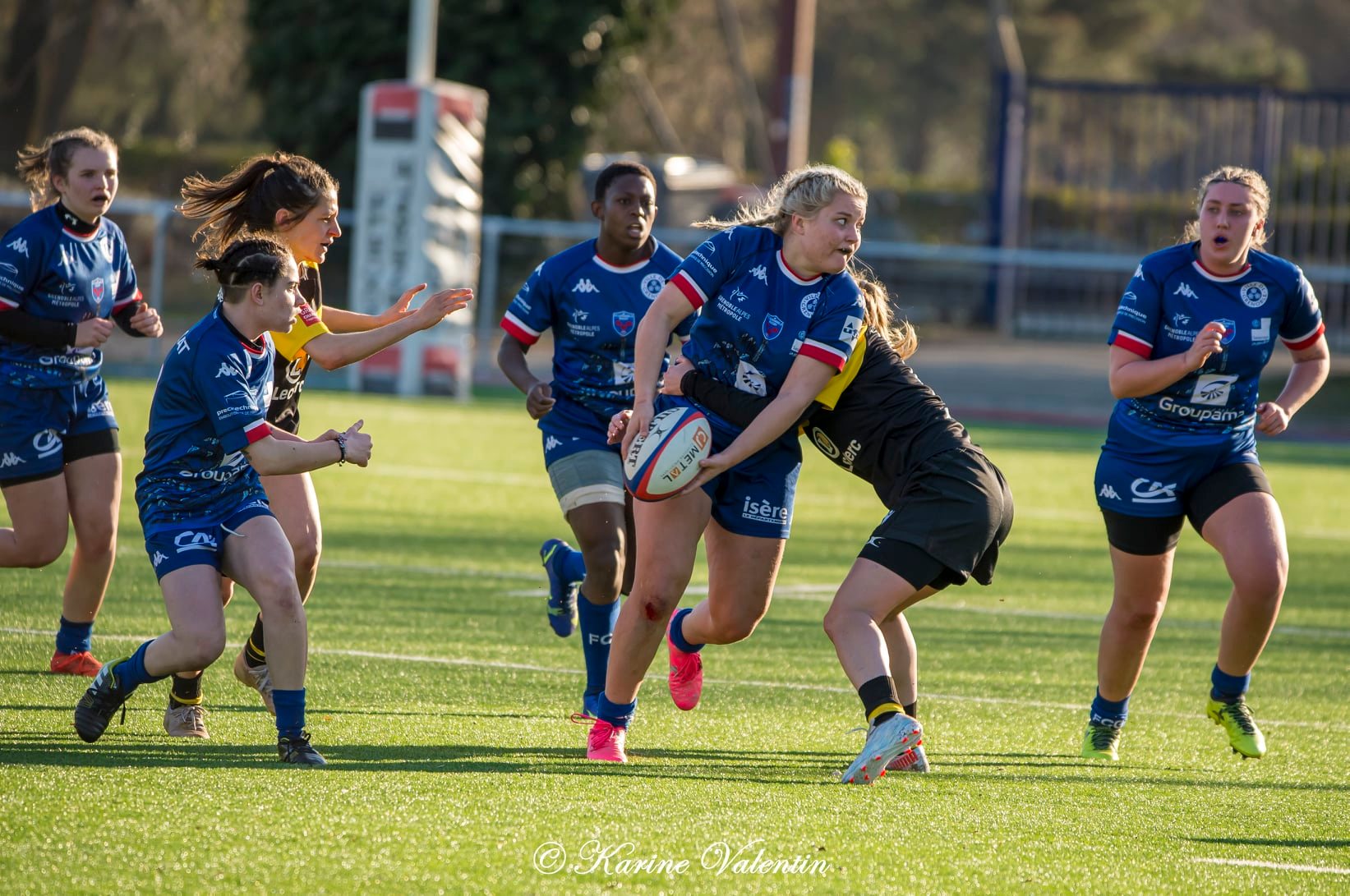 Tatiana JOSEPH -  FC Grenoble Rugby - Stade Olympique de Chambéry rugby - Rugby - FC Grenoble (76-7) SOC Rugby - Féd1 (#AmazonesVsSOC2022) Photo by: Karine Valentin | Siuxy Sports 2022-02-27