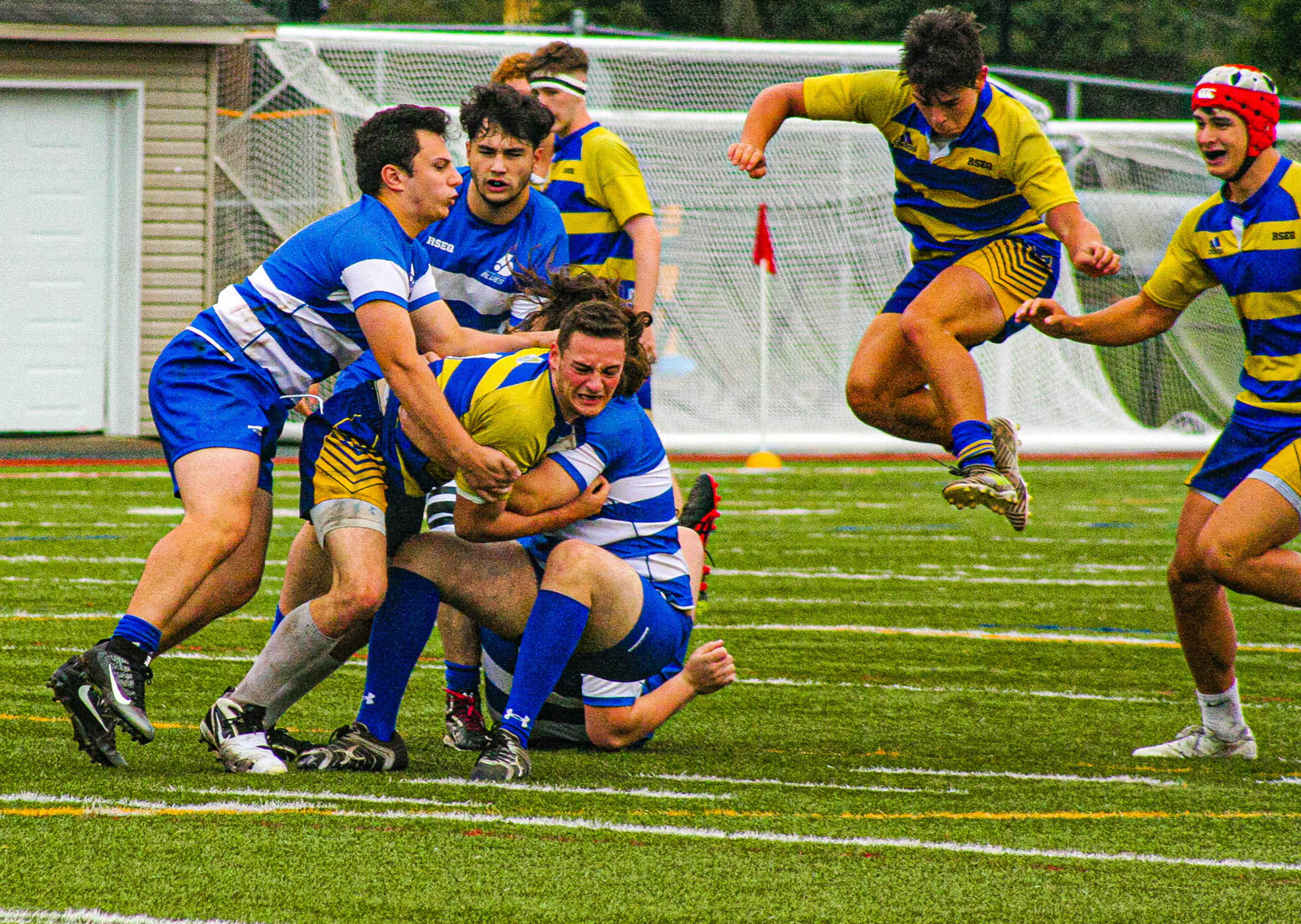 Bailey VENU -  College John Abbott - College Dawson - Rugby -  (#AbbottVsDawsonM2021) Photo by:  | Siuxy Sports 2021-10-03