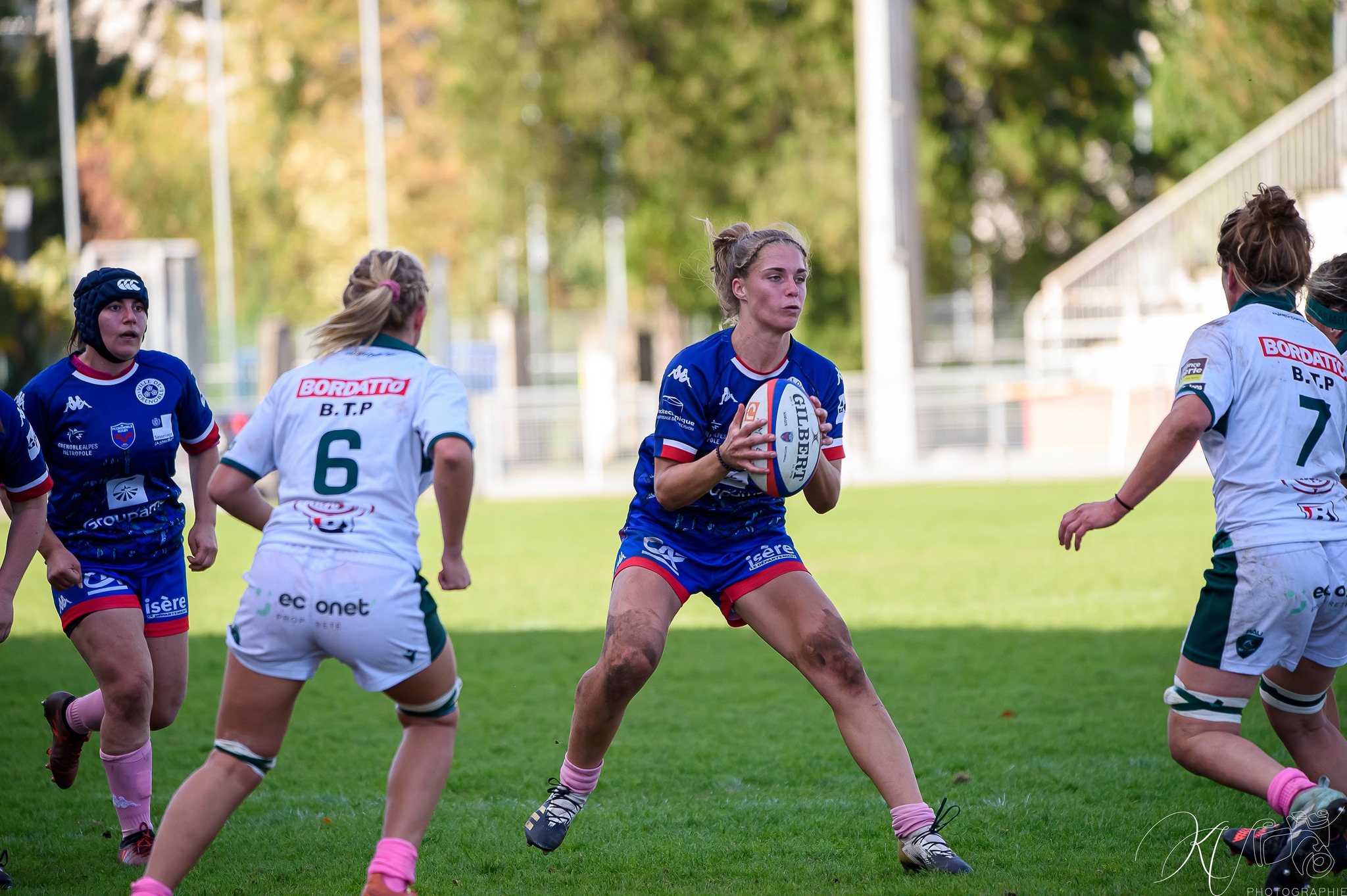  FC Grenoble Rugby - Section Paloise - Rugby - Grenoble Amazones (51) vs (12) Lons Section Paloise (#AmazonesVsLONS2022) Photo by: Karine Valentin | Siuxy Sports 2022-10-16