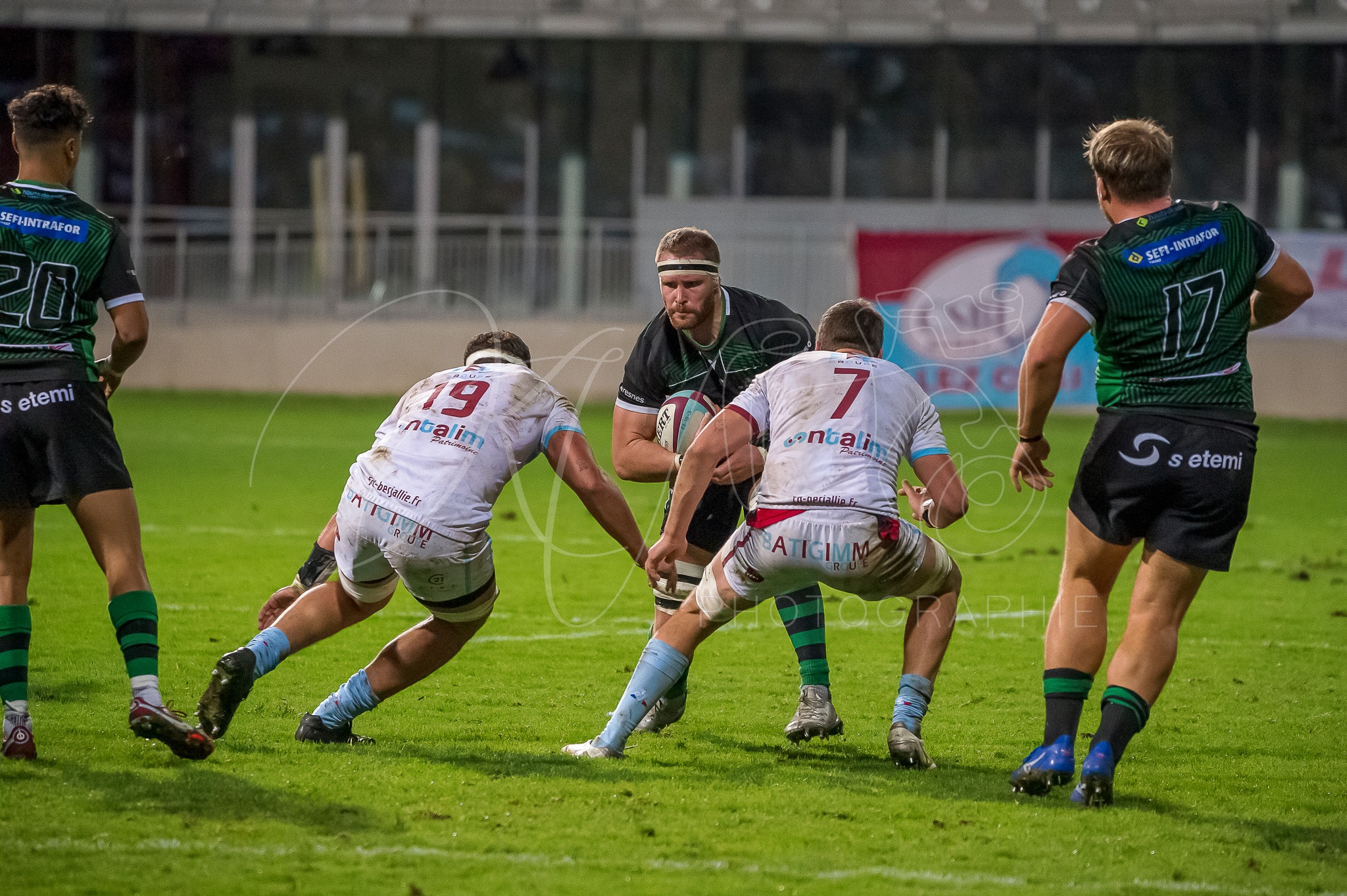  CS Bourgoin-Jallieu - RC Suresnes - Rugby - CSBJRC vs Suresnes - 2022 (#csbjrcsuresnes2022) Photo by: Karine Valentin | Siuxy Sports 2022-10-08