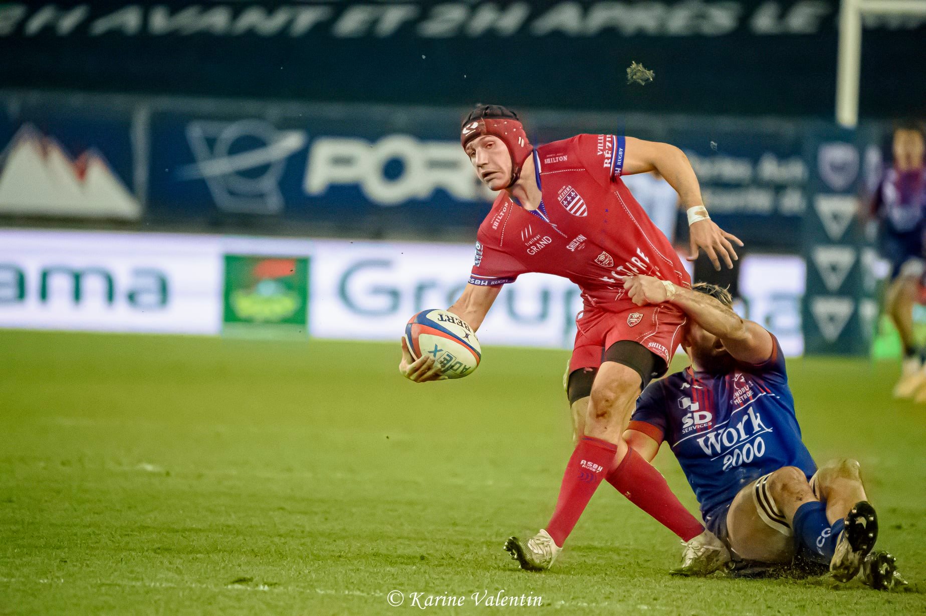  FC Grenoble Rugby - AS Béziers Hérault - Rugby - FC Grenoble VS ASBH (#GrenobleASBH2021jan) Photo by: Karine Valentin | Siuxy Sports 2021-01-29