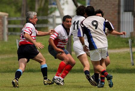 Areco vs RON XV (Centro Naval) - Primer Encuentro de Veteranos en Areco con Vaquillona c/ Cuero 2014