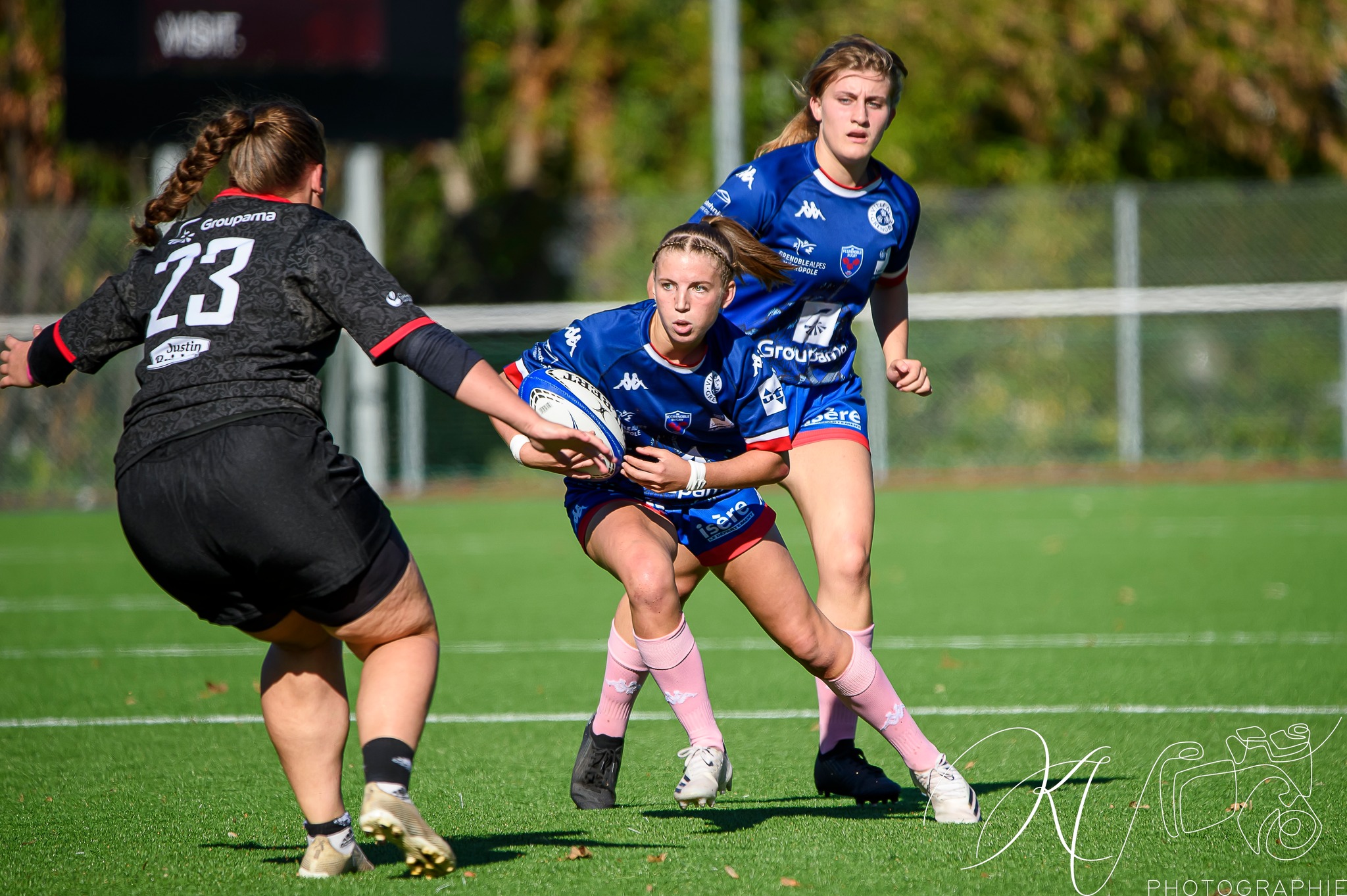  FC Grenoble Rugby - Lyon Olympique Universitaire - Rugby - Match Amical U18 - FCG Amazones vs LOU (#U18FCGLOU2022) Photo by: Karine Valentin | Siuxy Sports 2022-10-22