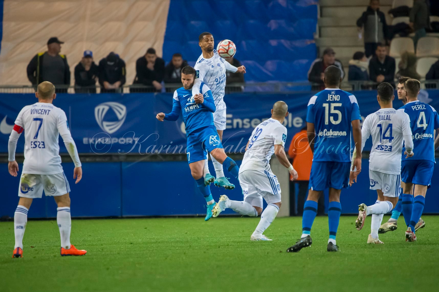  Grenoble Foot 38 - SC Bastia - Soccer - Grenoble Foot 38 (1) vs SC Bastia (1) (#GF38vsSCB2022) Photo by: Karine Valentin | Siuxy Sports 2022-03-19