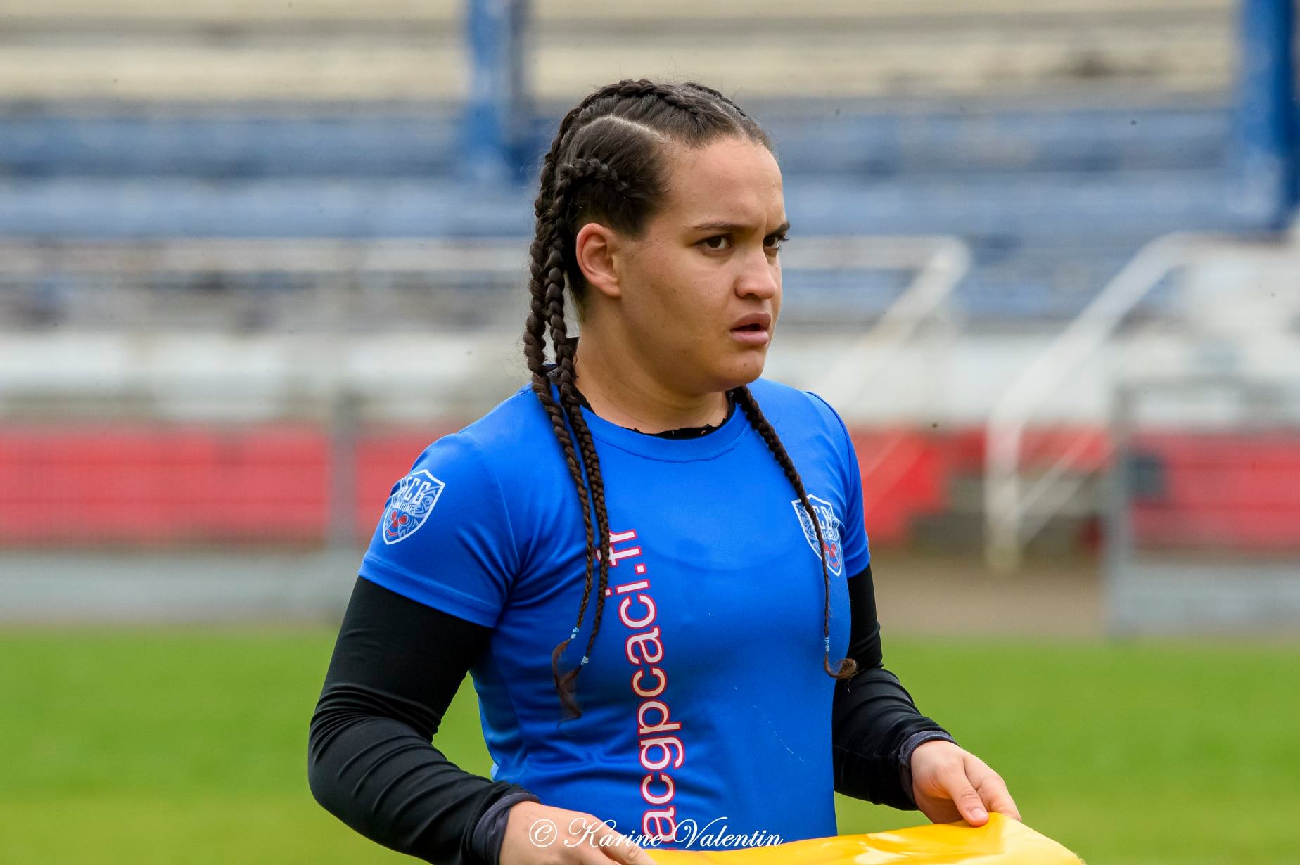 Linda HAFSA -  FC Grenoble Rugby -  - Rugby - FC Grenoble VS Toulouse (#GrenobleVsToulouse2021sep) Photo by: Karine Valentin | Siuxy Sports 2021-09-26