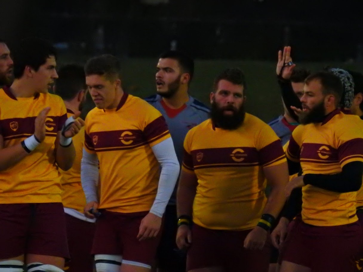 Nicolas KRAWCZYK - Jackson MARQUARDT - Zach PELLETIER - Moritz WITTMANN -   -  - Rugby -  (#ConcordiaVsETS2017) Photo by:  | Siuxy Sports 2017-11-12