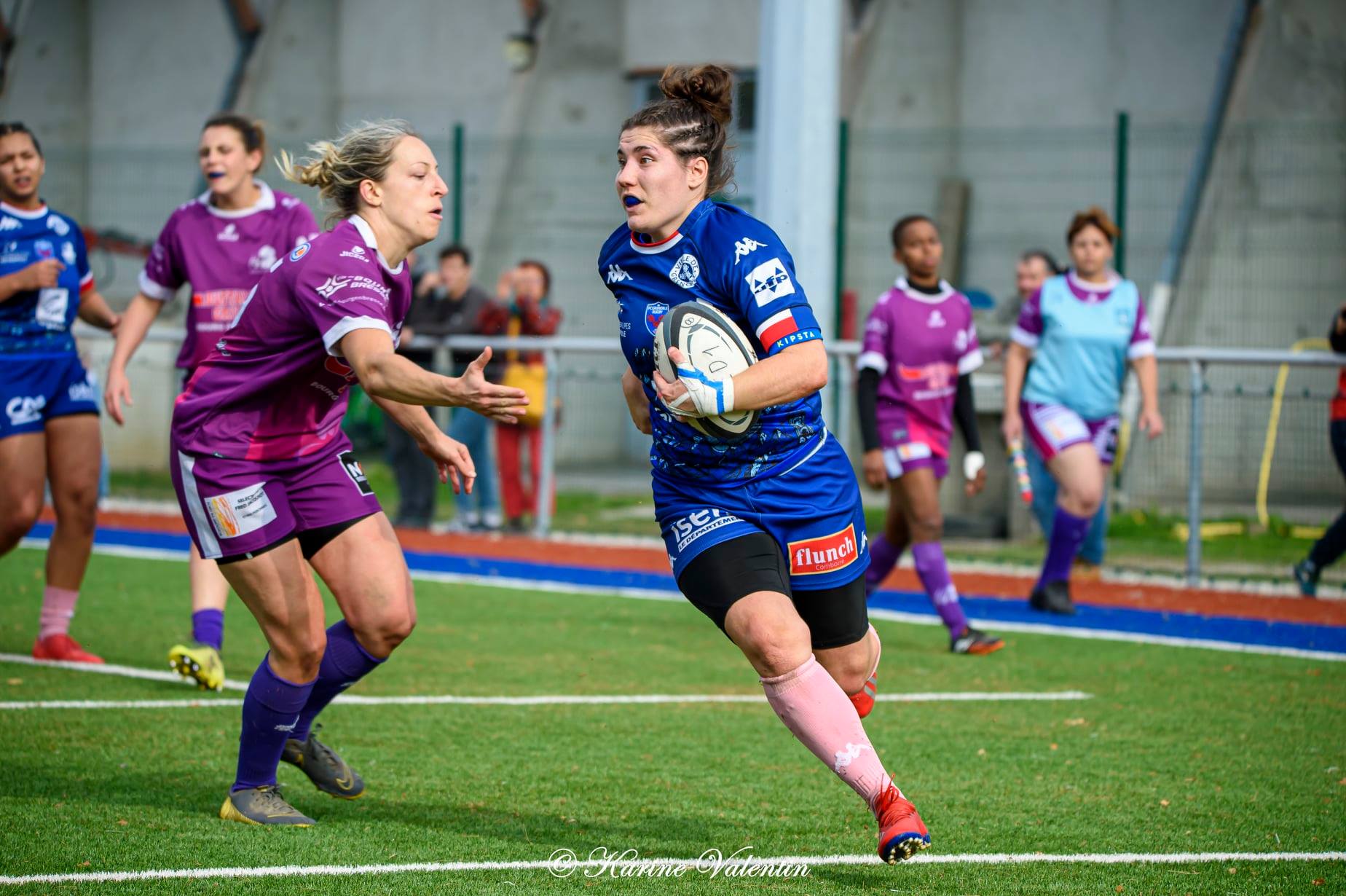  FC Grenoble Rugby - US Bressane Pays de l'Ain - Rugby - Grenoble Amazones vs Bourg en Bresse - F1 (#AmazonesVsUSBPA2021oct) Photo by: Karine Valentin | Siuxy Sports 2021-10-10
