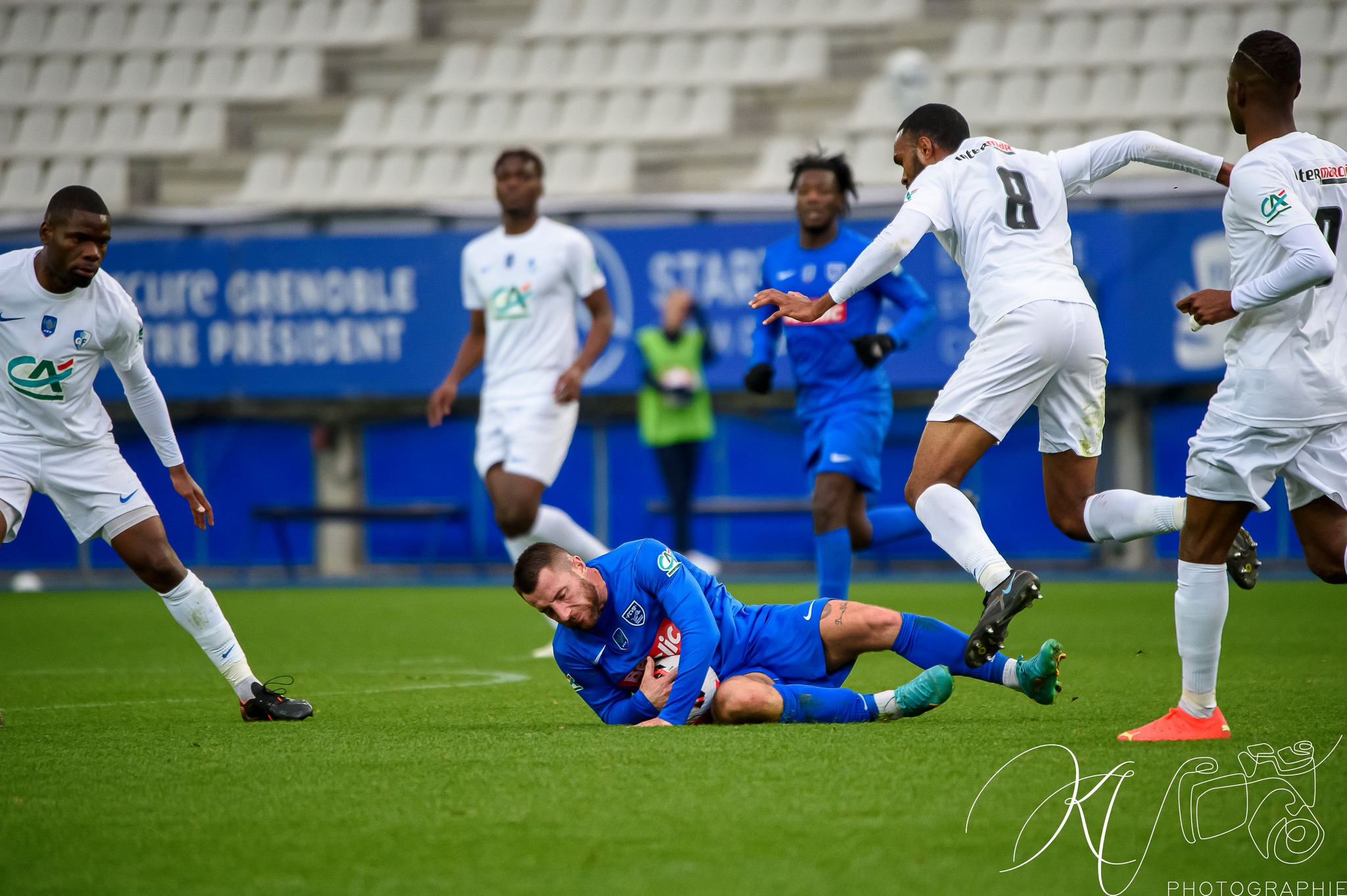  Grenoble Foot 38 - FC Villefranche Beaujolais - Soccer - GF38 (2) vs (0) FCVB (#GF38vsFCVB2022) Photo by: Karine Valentin | Siuxy Sports 2022-11-19