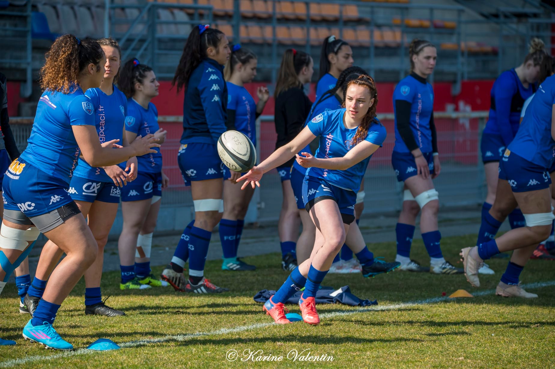  FC Grenoble Rugby - Section Paloise - Rugby - Grenoble Amazones vs PAU Lons (#FCGVsSectPaloise2022) Photo by: Karine Valentin | Siuxy Sports 2022-03-06