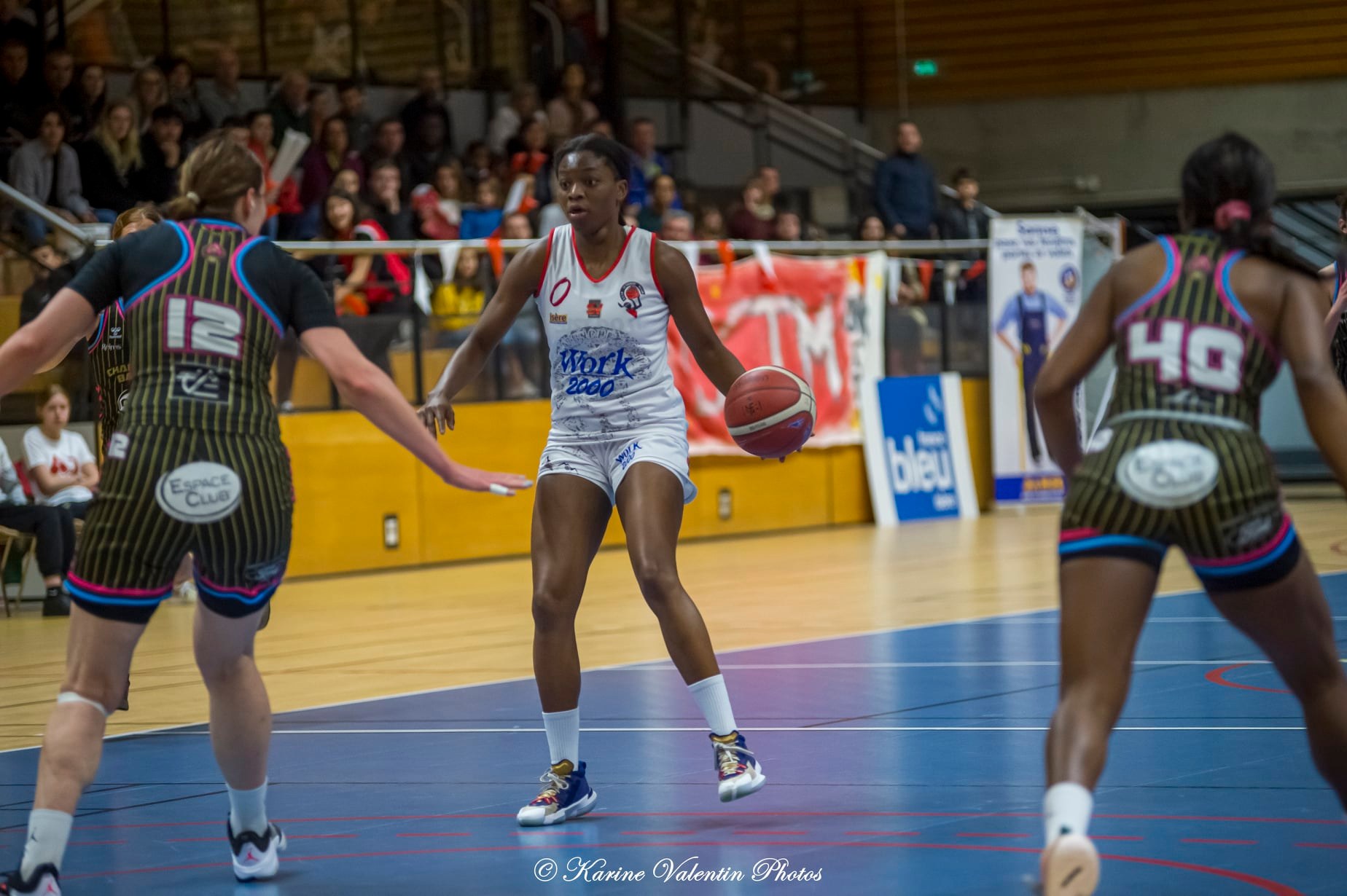 Anna Sara NGO NDJOCK -  BC Tronche Meylan - Champagne Basket - Basketball - BCTM (73) vs (65) Reims - Basketball Fém. (#FFBB22BCTMREIMSa) Photo by: Karine Valentin | Siuxy Sports 2022-04-02
