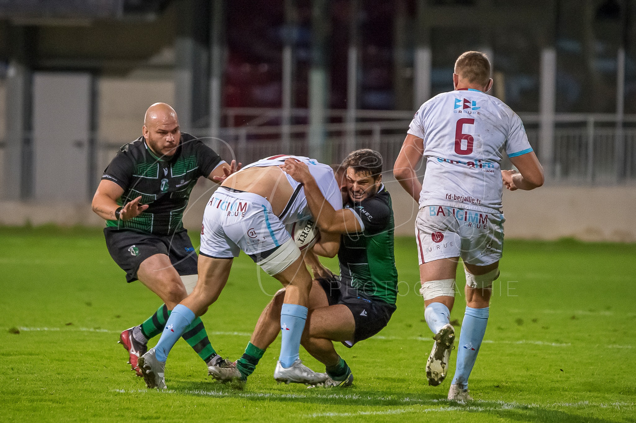  CS Bourgoin-Jallieu - RC Suresnes - Rugby - CSBJRC vs Suresnes - 2022 (#csbjrcsuresnes2022) Photo by: Karine Valentin | Siuxy Sports 2022-10-08