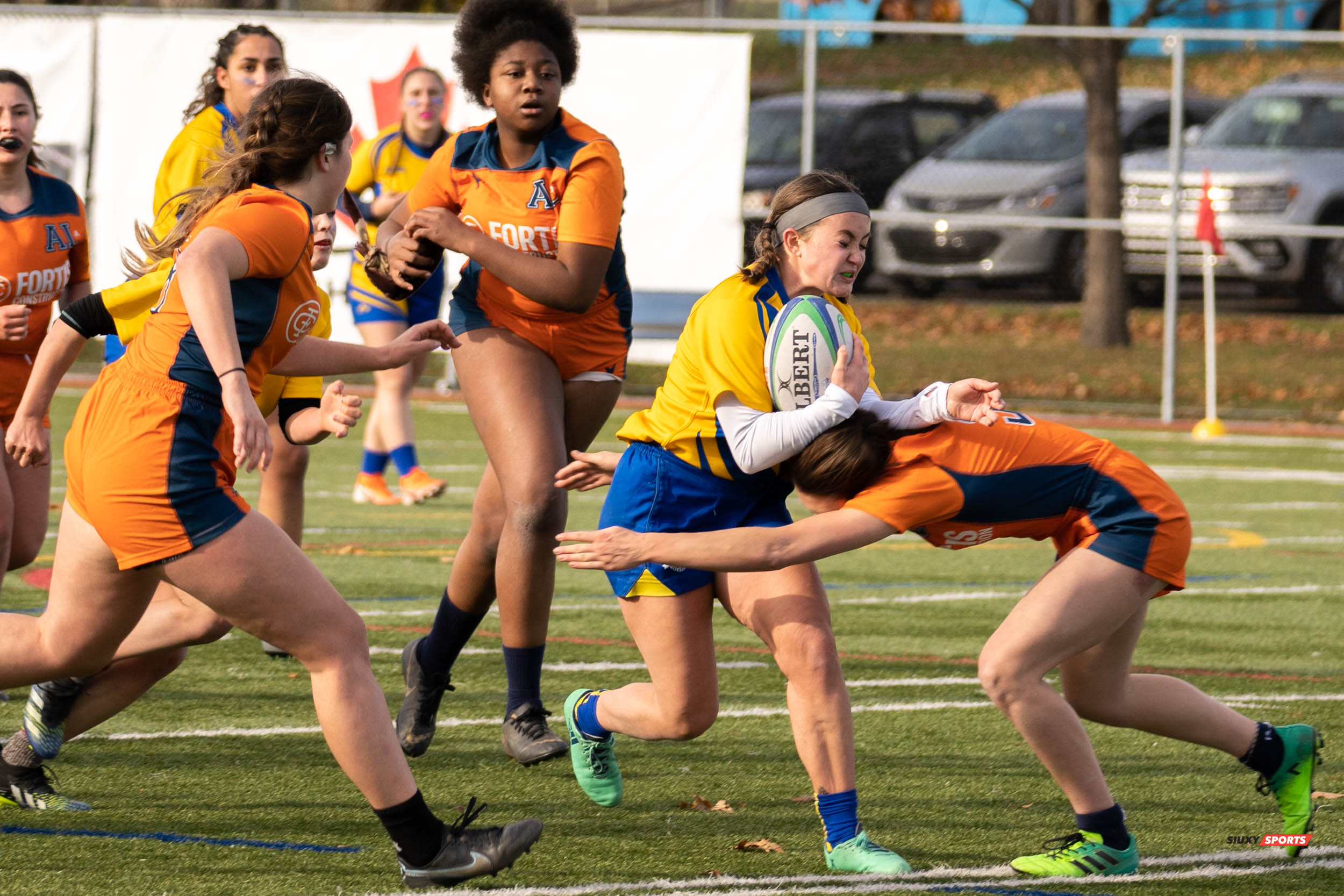 Ange Samira SA'A ONGYOMBE -  College John Abbott - Cégep André Laurendeau - Rugby -  (#JACvsALfinalsRugbyW) Photo by:  | Siuxy Sports 2021-11-14