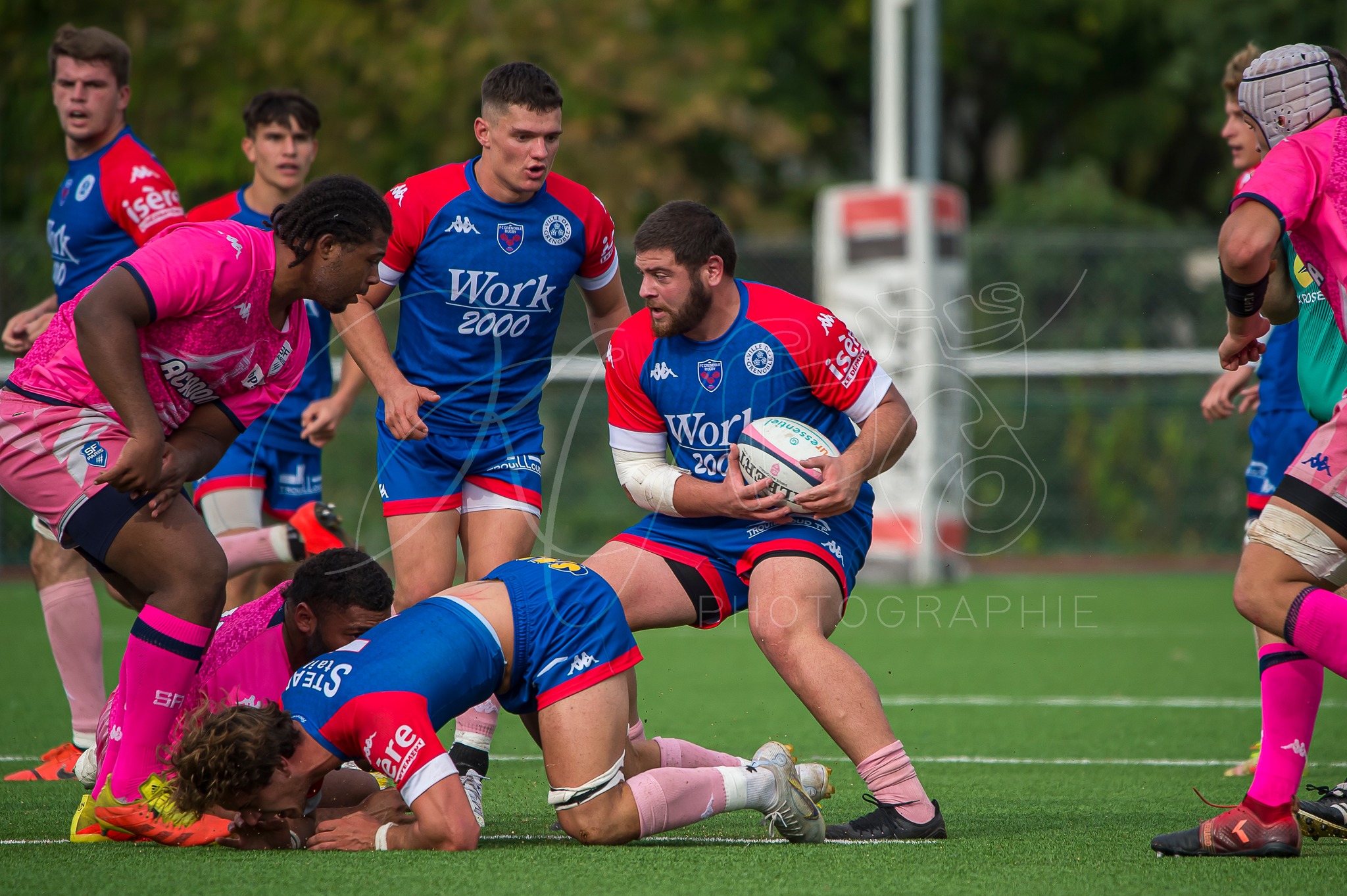  FC Grenoble Rugby - Stade Français - Rugby - Espoirs - FCG (44) vs (17) Stade Français (#FCGSTFespoirs2022) Photo by: Karine Valentin | Siuxy Sports 2022-10-09