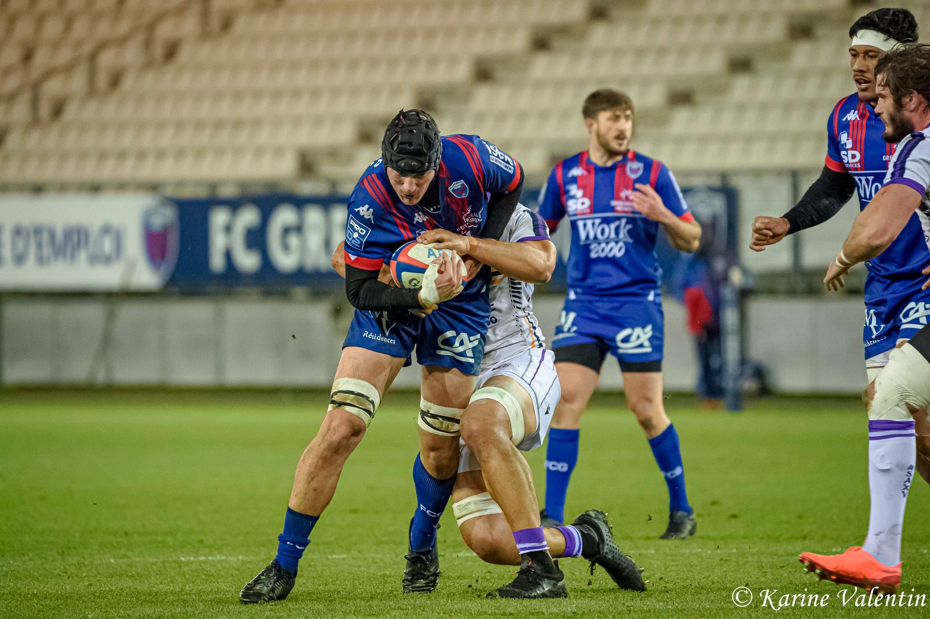 Tanginoa HALAIFONUA -  FC Grenoble Rugby - Soyaux Angoulême - Rugby - FC Grenoble VS Soyaux Angoulême (#GrenobleAngouleme2021jan) Photo by: Karine Valentin | Siuxy Sports 2021-01-15