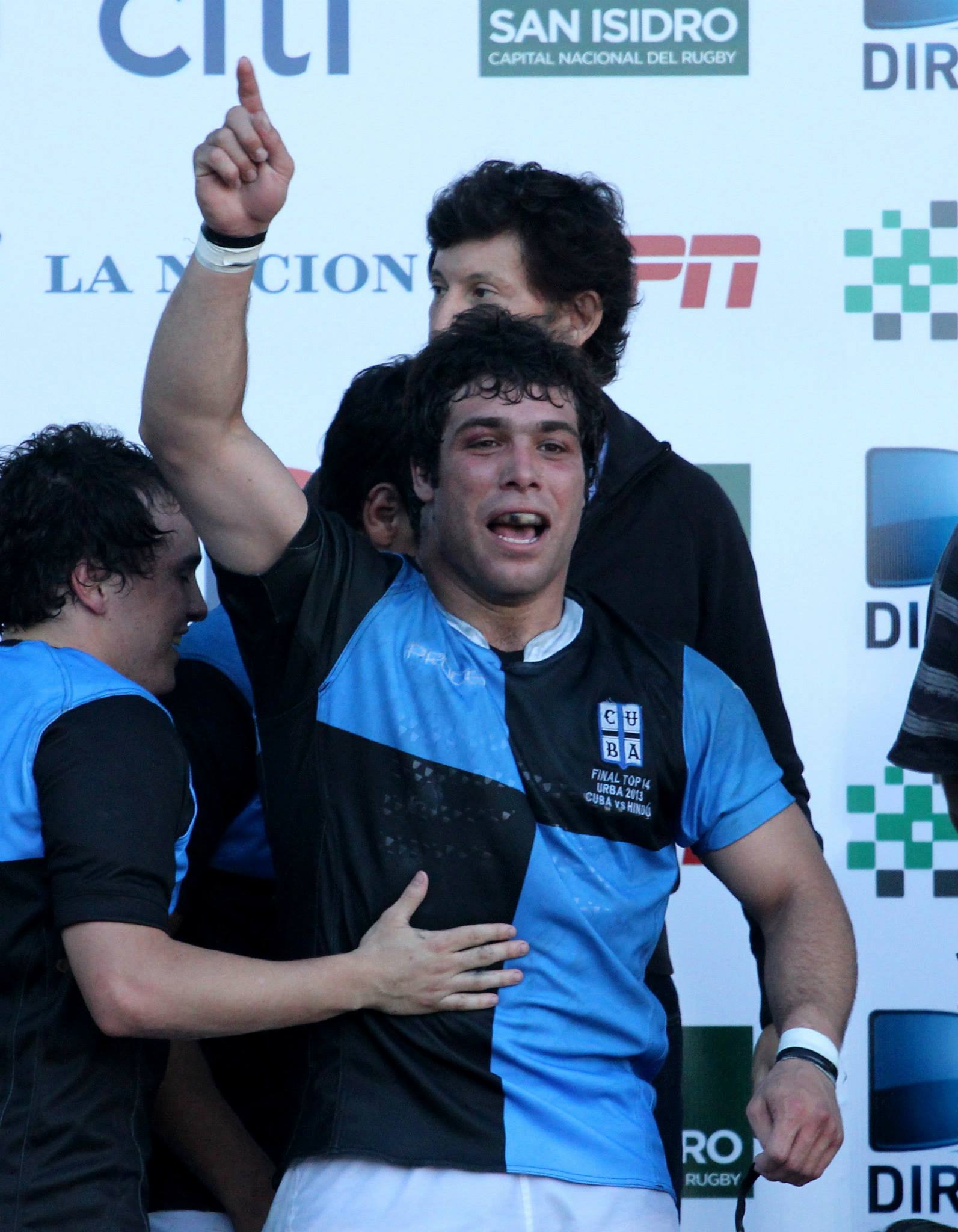  Club Universitario de Buenos Aires -  - Rugby - CUBA (11) vs (9) Hindu - Final URBA 2013 (Festejo & Jugadores) (#CUBAHindu2013URBAjugadores) Photo by: Luis Robredo | Siuxy Sports 2013-10-26