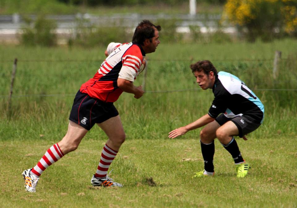  Areco Rugby Club - Centro Naval - RugbyV - Areco vs RON XV (Centro Naval) - Primer Encuentro de Veteranos en Areco con Vaquillona c/ Cuero 2014 (#ArecoVsRONXV2014) Photo by: Luis Robredo | Siuxy Sports 2014-10-18