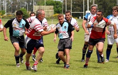 Areco vs RON XV (Centro Naval) - Primer Encuentro de Veteranos en Areco con Vaquillona c/ Cuero 2014