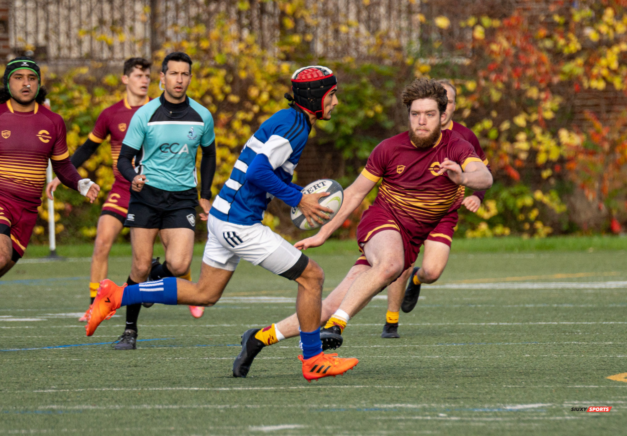 Christopher MICHELETTI - Jean-Christophe VINETTE -  Université de Montréal - Université Concordia - Rugby -  (#UdeMvsConcordia2021M) Photo by:  | Siuxy Sports 2021-10-23