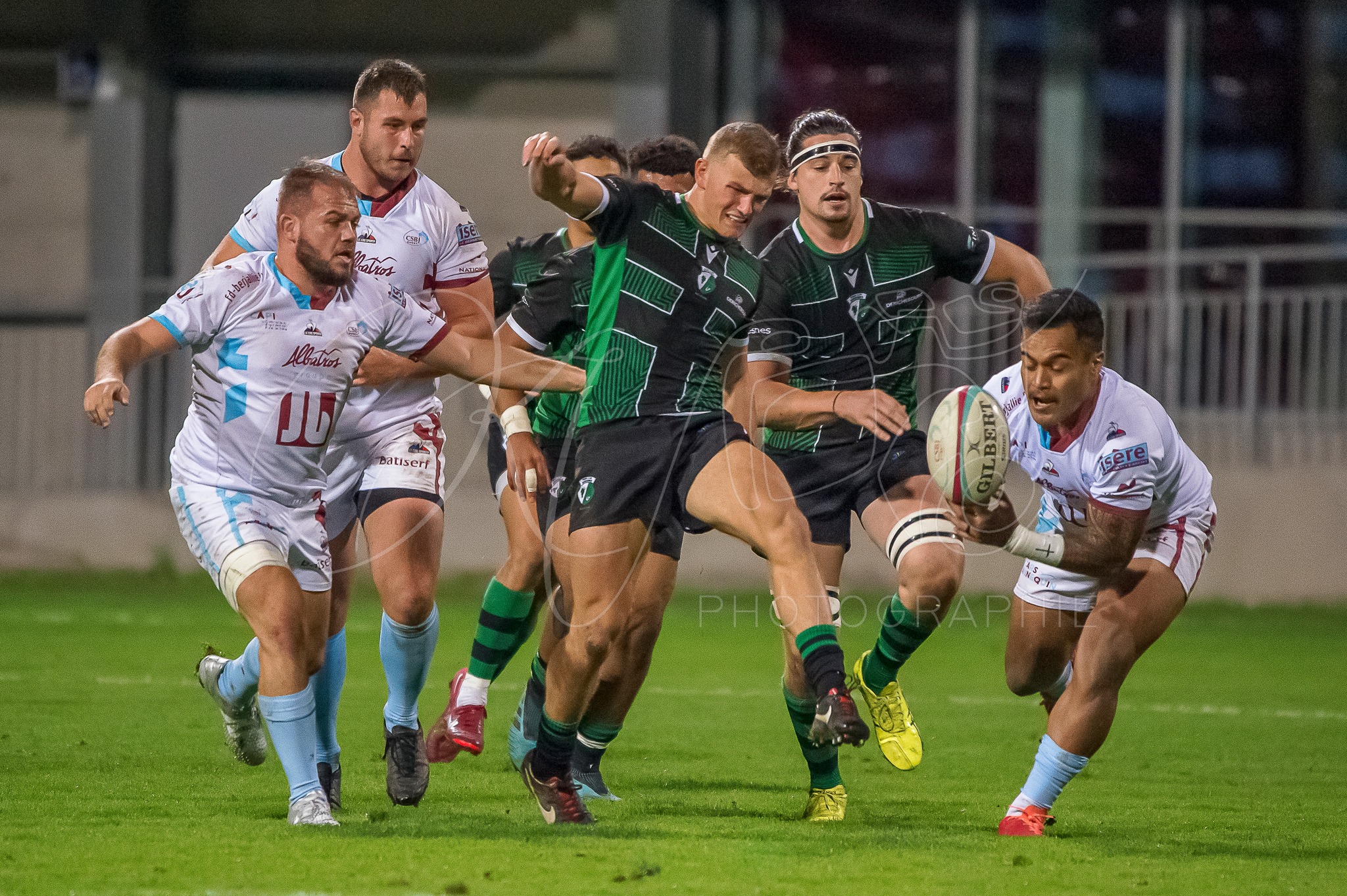  CS Bourgoin-Jallieu - RC Suresnes - Rugby - CSBJRC vs Suresnes - 2022 (#csbjrcsuresnes2022) Photo by: Karine Valentin | Siuxy Sports 2022-10-08