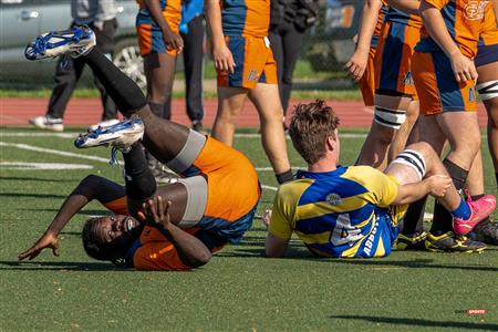 RSEQ - Rugby Masc - André Laurendeau (14) vs (33) John Abbott College - Reel A