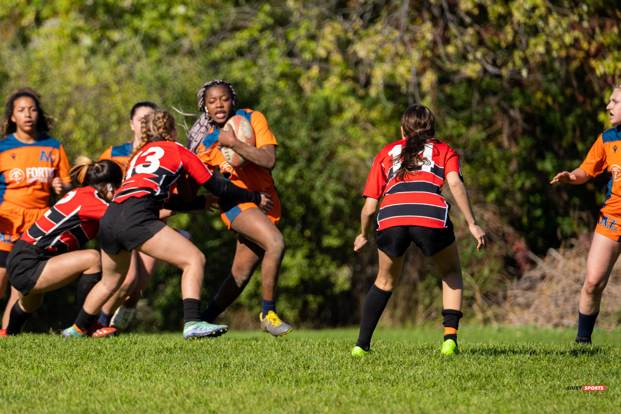  Cégep Vanier - Cégep André Laurendeau - Rugby -  (#VanierVsAL2021F) Photo by:  | Siuxy Sports 2021-10-24