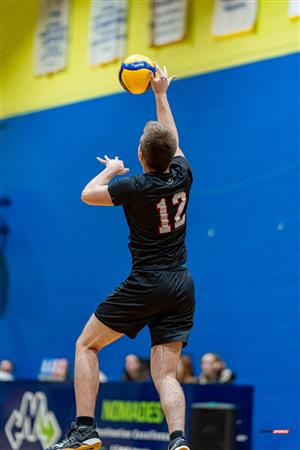 RSEQ - VOLLEYBALL C M D2 SUD-OUEST - TOURNOI 4 - SECTION A - NOMADES (1) VS (2) AIGLES