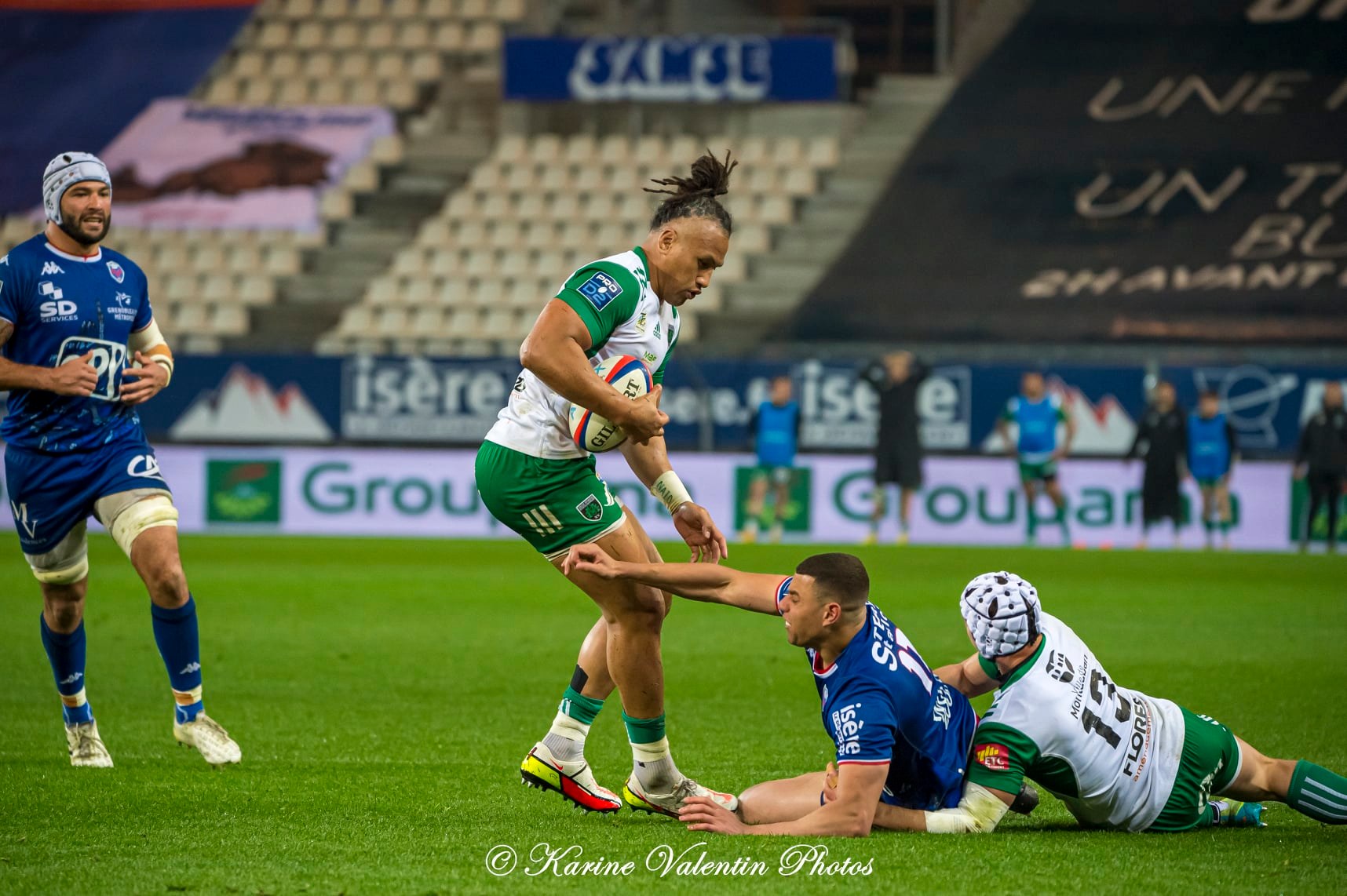  FC Grenoble Rugby - US Montauban - Rugby - FC Grenoble (22) vs (21) US Montauban - 2022  (#FCGvsUSM2022avr) Photo by: Karine Valentin | Siuxy Sports 2022-04-08