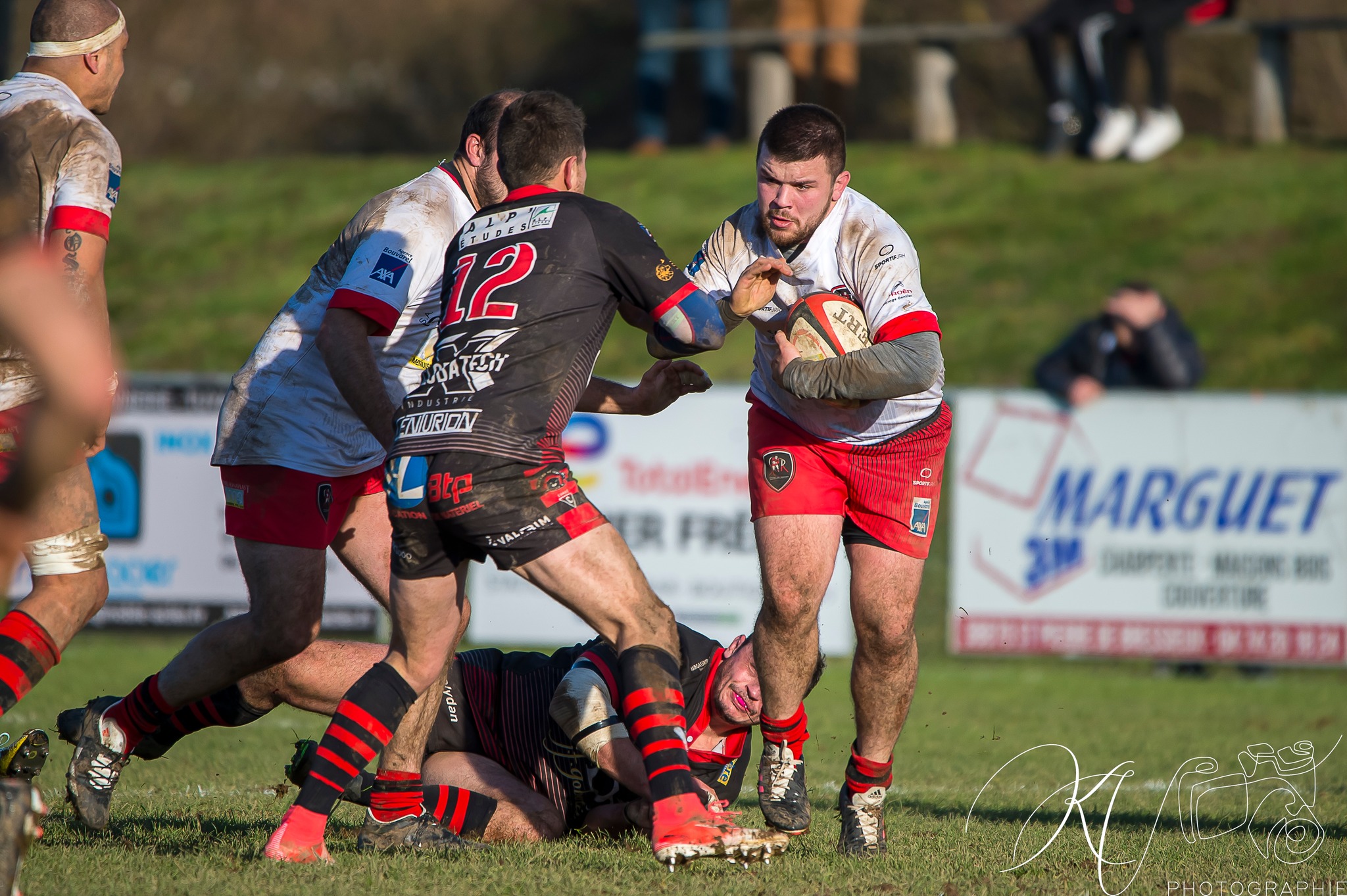  Bièvre Saint-Geoirs RC - Sporting Club Royannais - Rugby - Bièvre SG RC (16) vs (10) SC Royannais (#BIESCR2022) Photo by: Karine Valentin | Siuxy Sports 2022-12-18