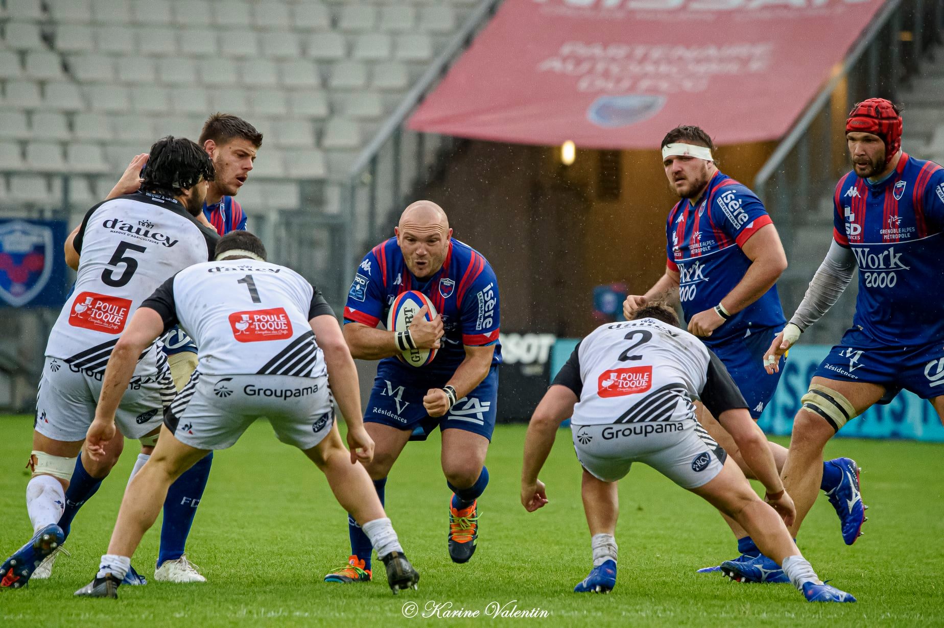 Eli EGLAINE - Jean-Charles ORIOLI -  FC Grenoble Rugby - RC Vannes - Rugby - Grenoble Vs Vannes (#FCGvsRCVmai2021) Photo by: Karine Valentin | Siuxy Sports 2021-05-11