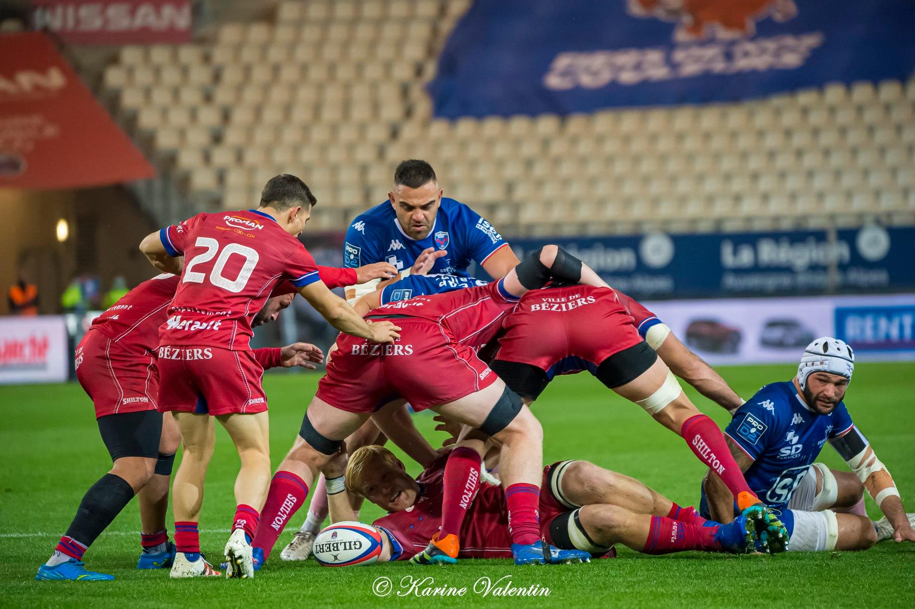  FC Grenoble Rugby - AS Béziers Hérault - Rugby - FC Grenoble Rugby vs. AS Béziers Hérault (#FCGvsASBHoct2021) Photo by: Karine Valentin | Siuxy Sports 2021-10-15