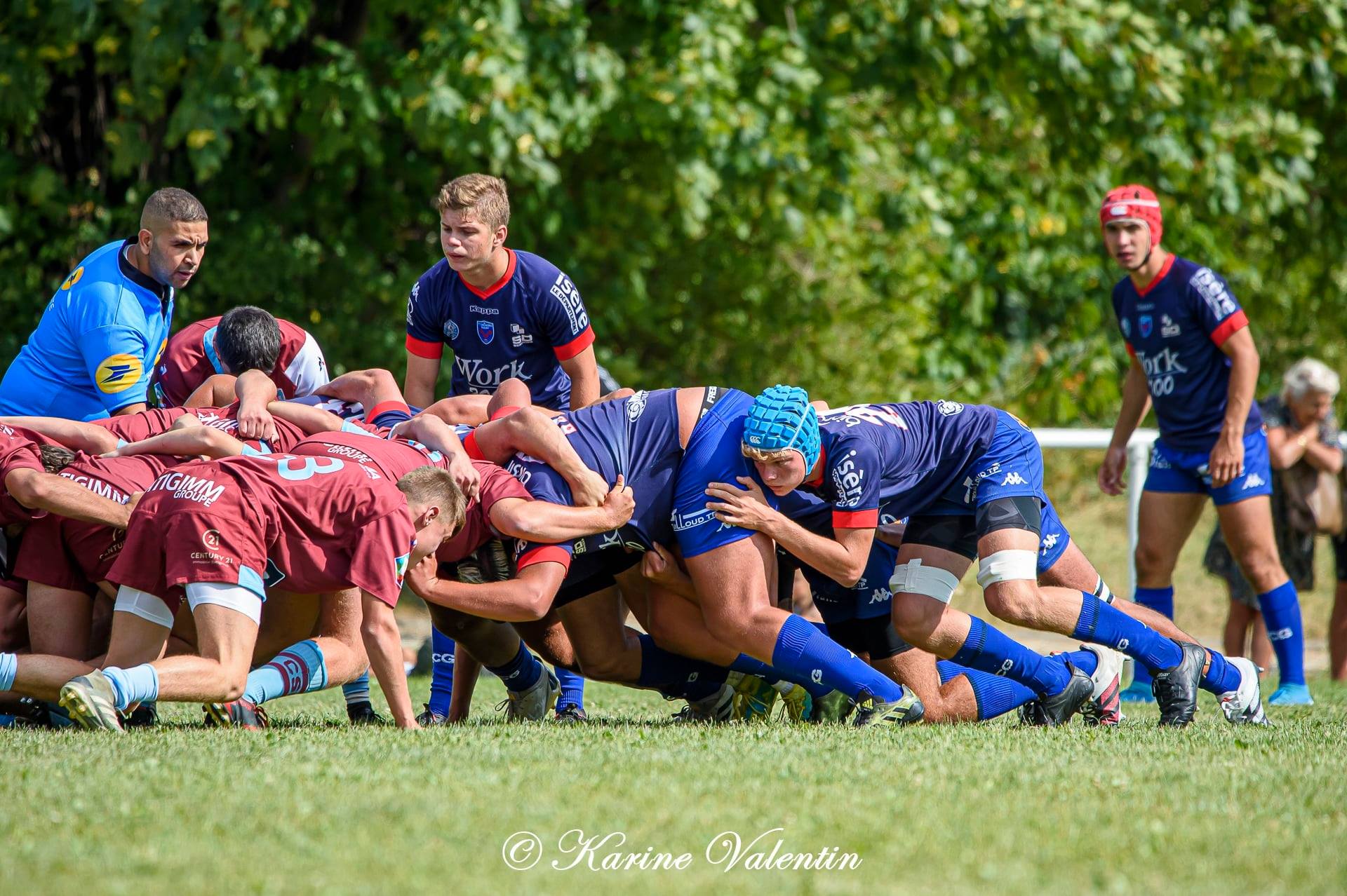  FC Grenoble Rugby - CS Bourgoin-Jallieu - Rugby - Crabos - FC Grenoble vs CS Bourgoin-Jallieu (#CrabosFCGvCSBJ2021aou) Photo by: Karine Valentin | Siuxy Sports 2021-08-28