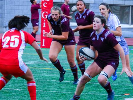 RSEQ - Rugby Fem - McGill U. (0) vs (70) Ottawa U.