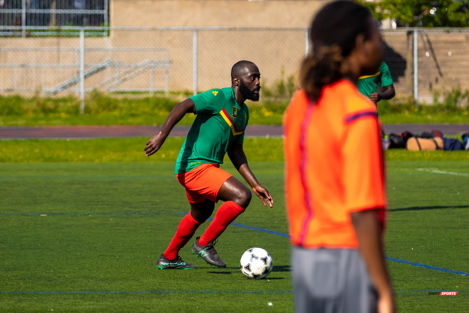  Lions du Cameroun - Top Boys FC - Soccer - Lions du Cameroun Vs Top Boys FC - LIGAF One (#LIGAFLionsVsTopBoys2022) Photo by: Dan Taylor-Morin | Siuxy Sports 2022-08-28