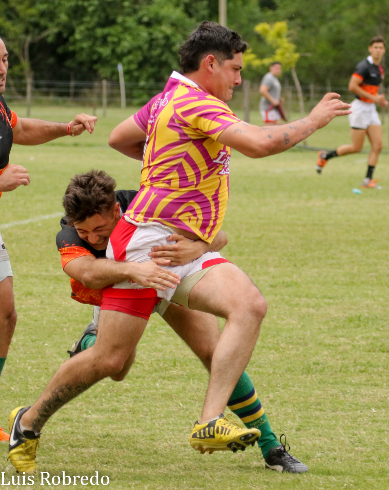  Haka Fitness Club - Luján Rugby Club - Rugby - Seven de la Tradición 2021 - San Antonio de Areco (#SevenTradicion2021-HakaVsLRC) Photo by: Luis Robredo | Siuxy Sports 2021-12-05