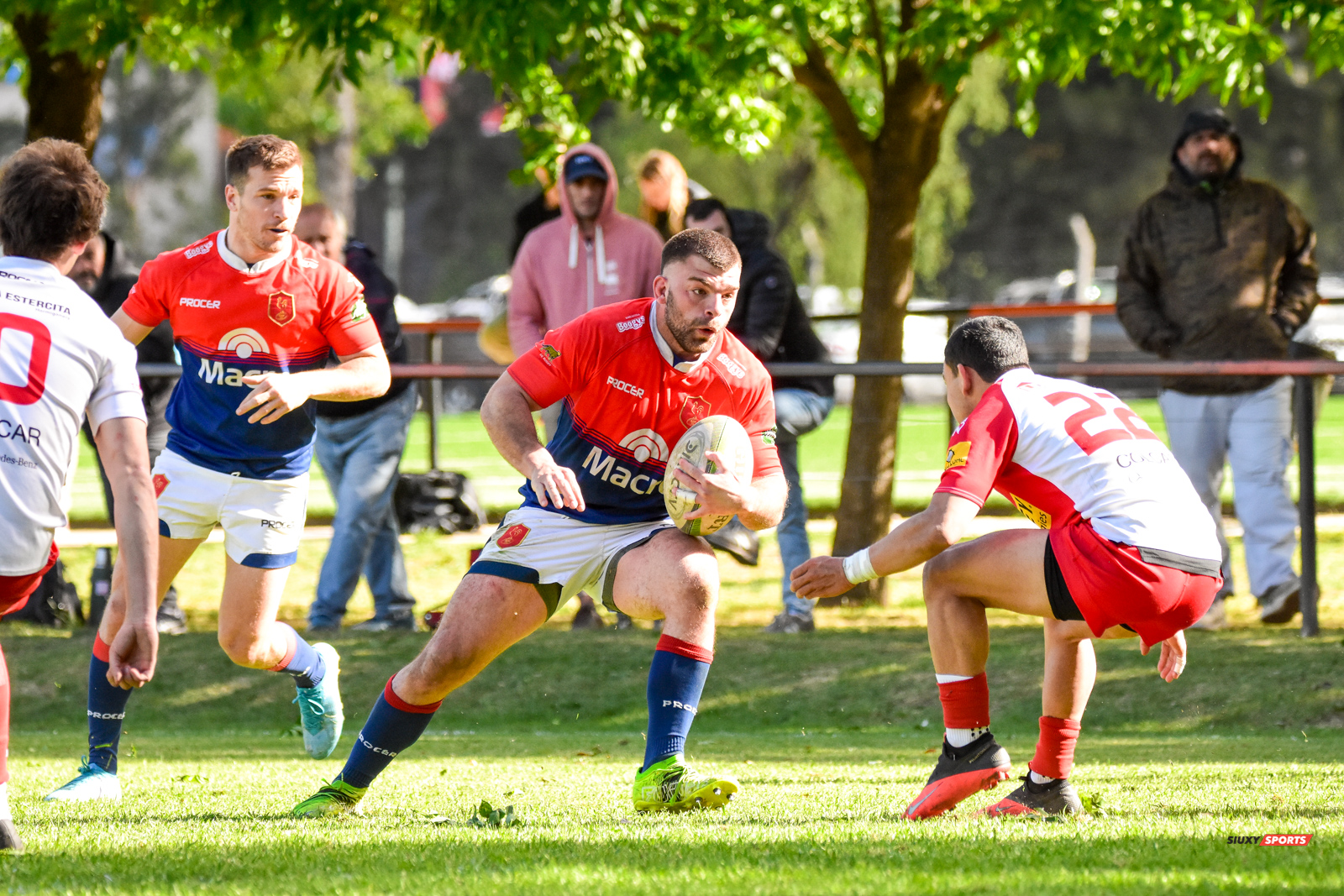 Luca D'ESPÓSITO - Pedro ROCA -  Asociación Deportiva Francesa - Mariano Moreno - Rugby - URBA 1A - Deportiva Francesa (17) vs (13) Mariano Moreno - Primera (#ADFMMPri2022) Photo by: Ignacio Pousa | Siuxy Sports 2022-10-08