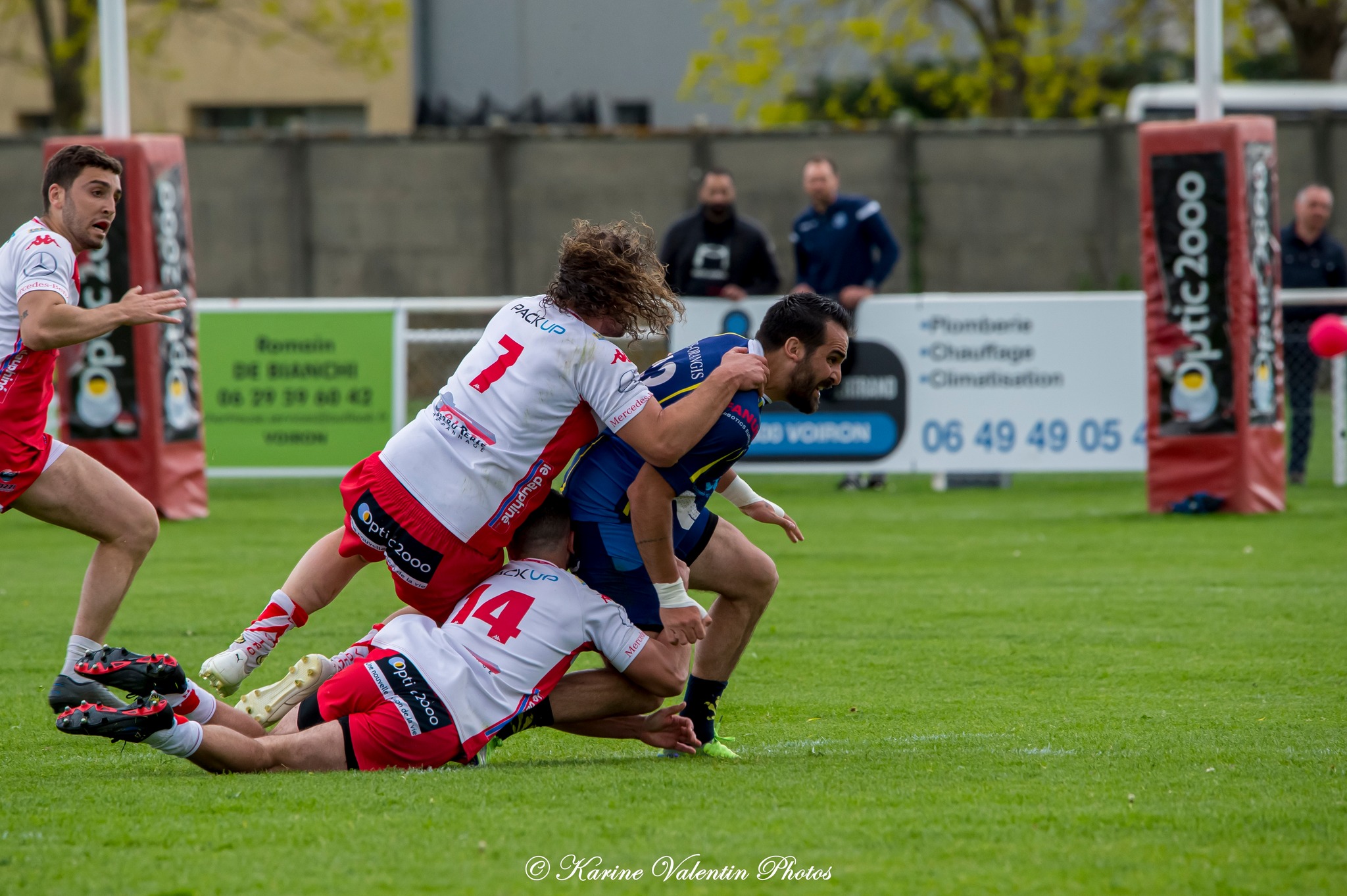  Stade Olympique Voironnais - US Ris Orangis - Rugby - SOV (26) vs (17) Ris-Orangis - Féd 2 (#SOVvsRIS-ORANGIS2022) Photo by: Karine Valentin | Siuxy Sports 2022-04-24